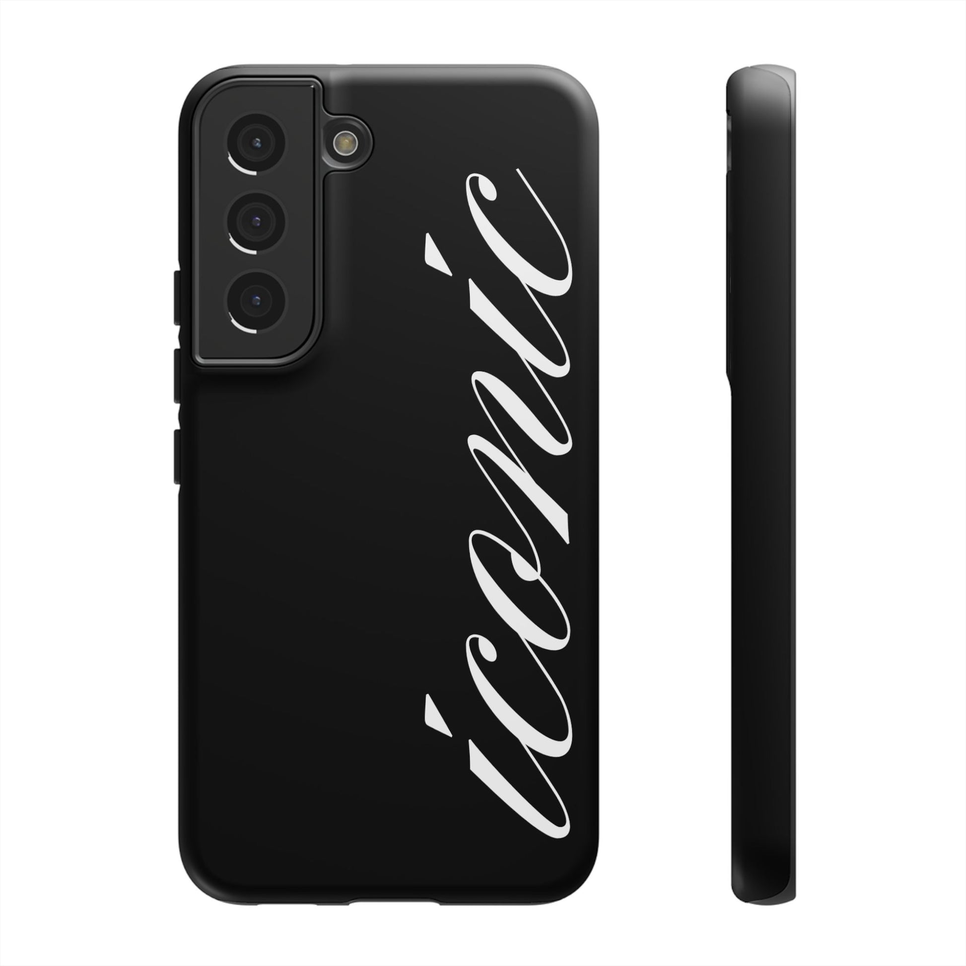 Iconic black case