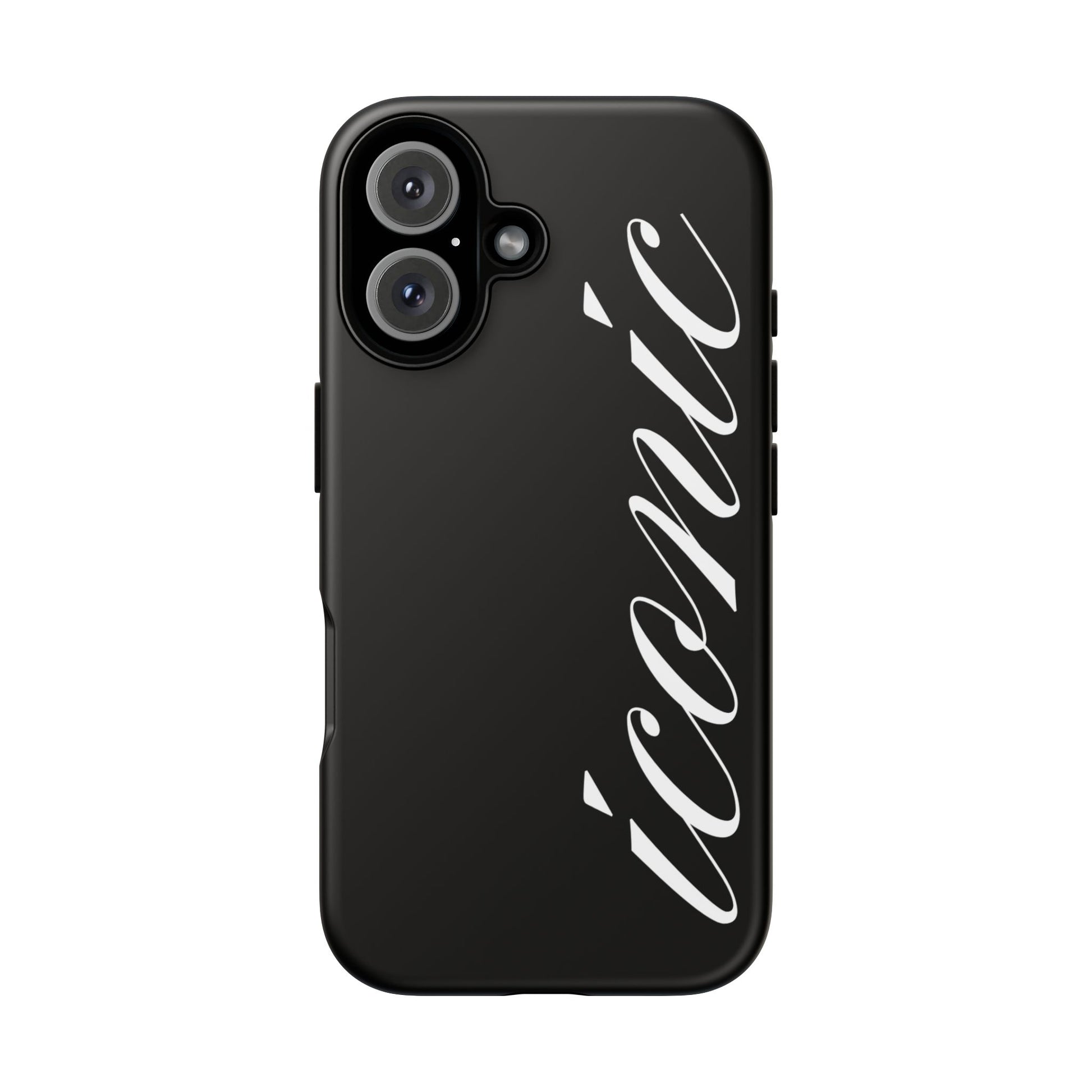 Iconic black case