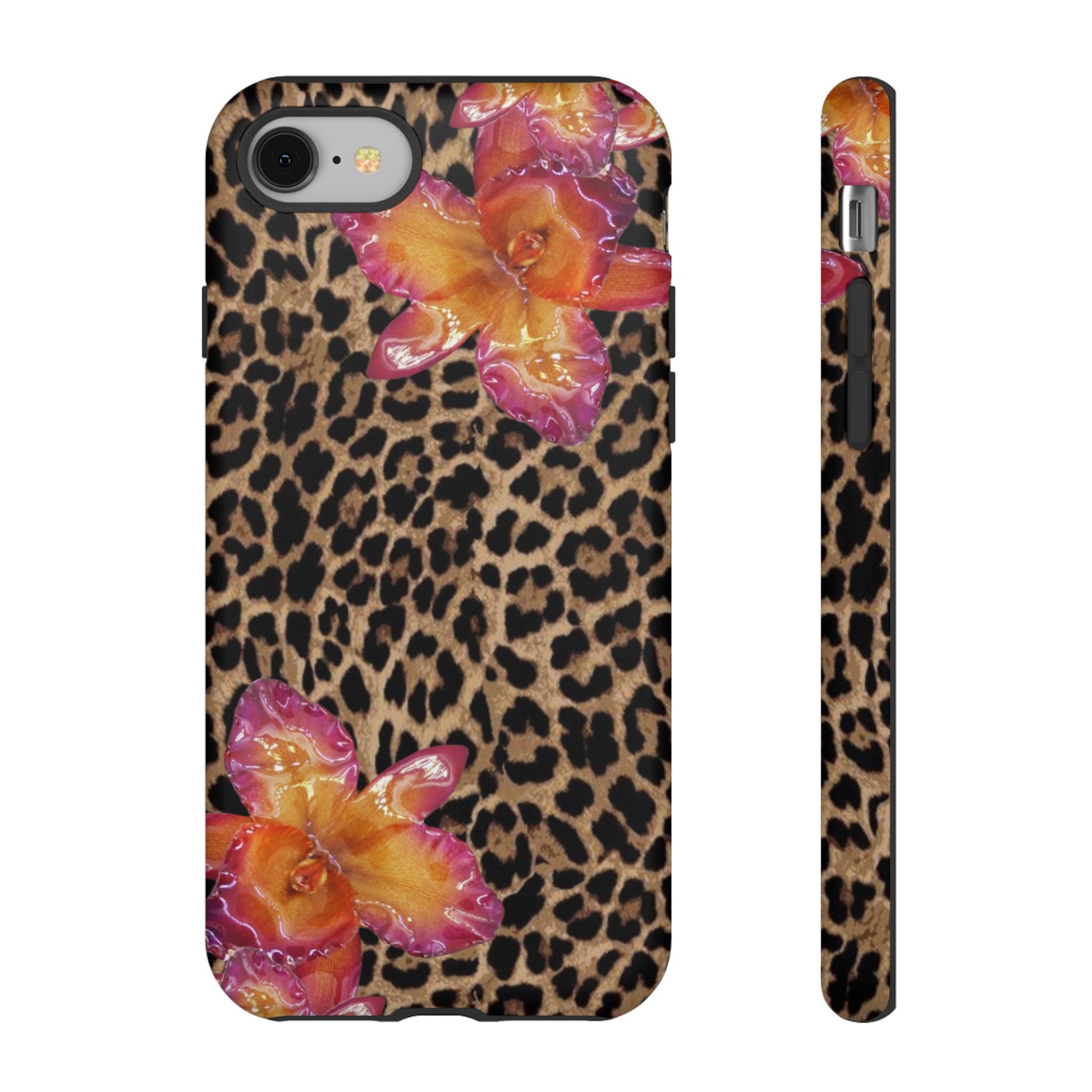 Leopard flower case