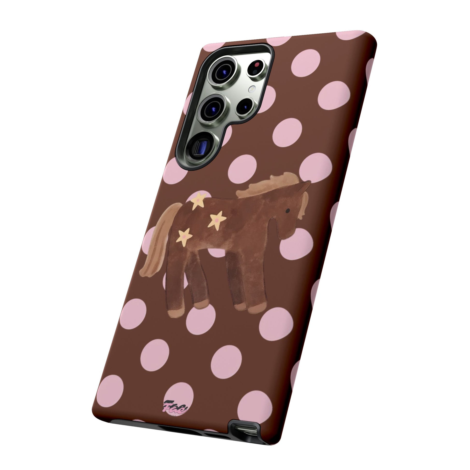 The horse year  case (brown)