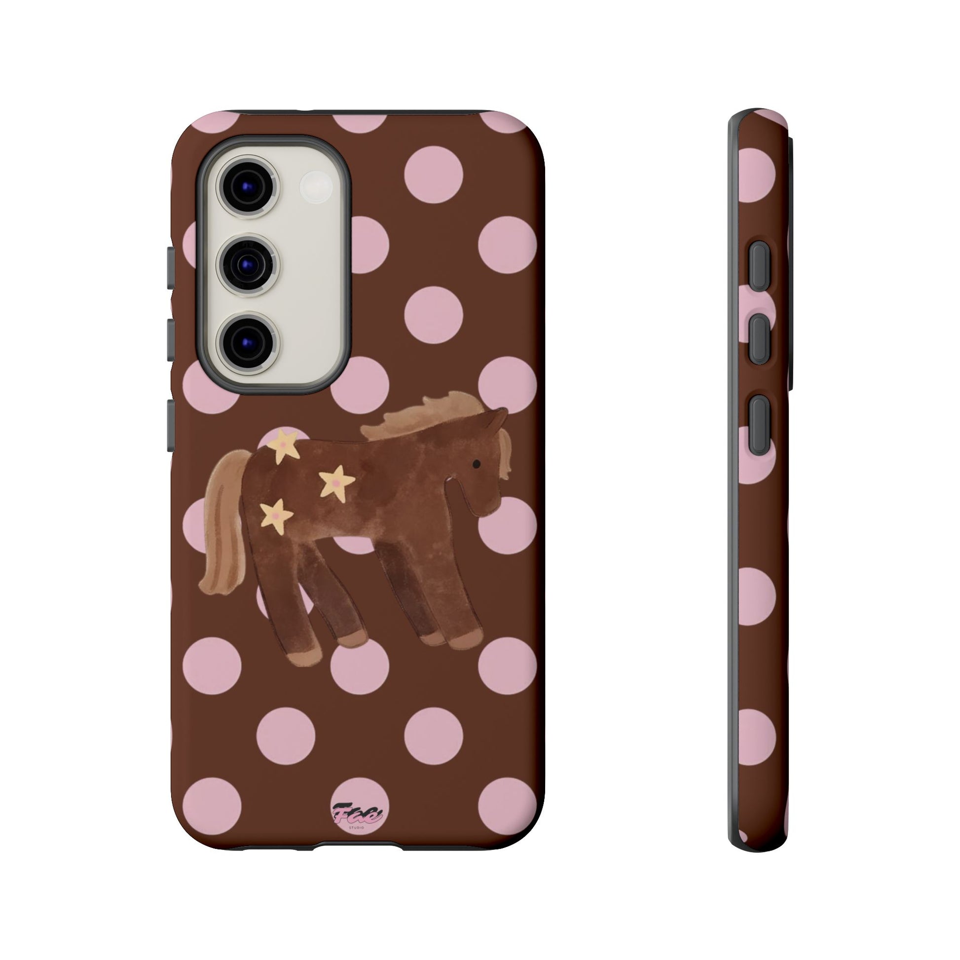 The horse year  case (brown)