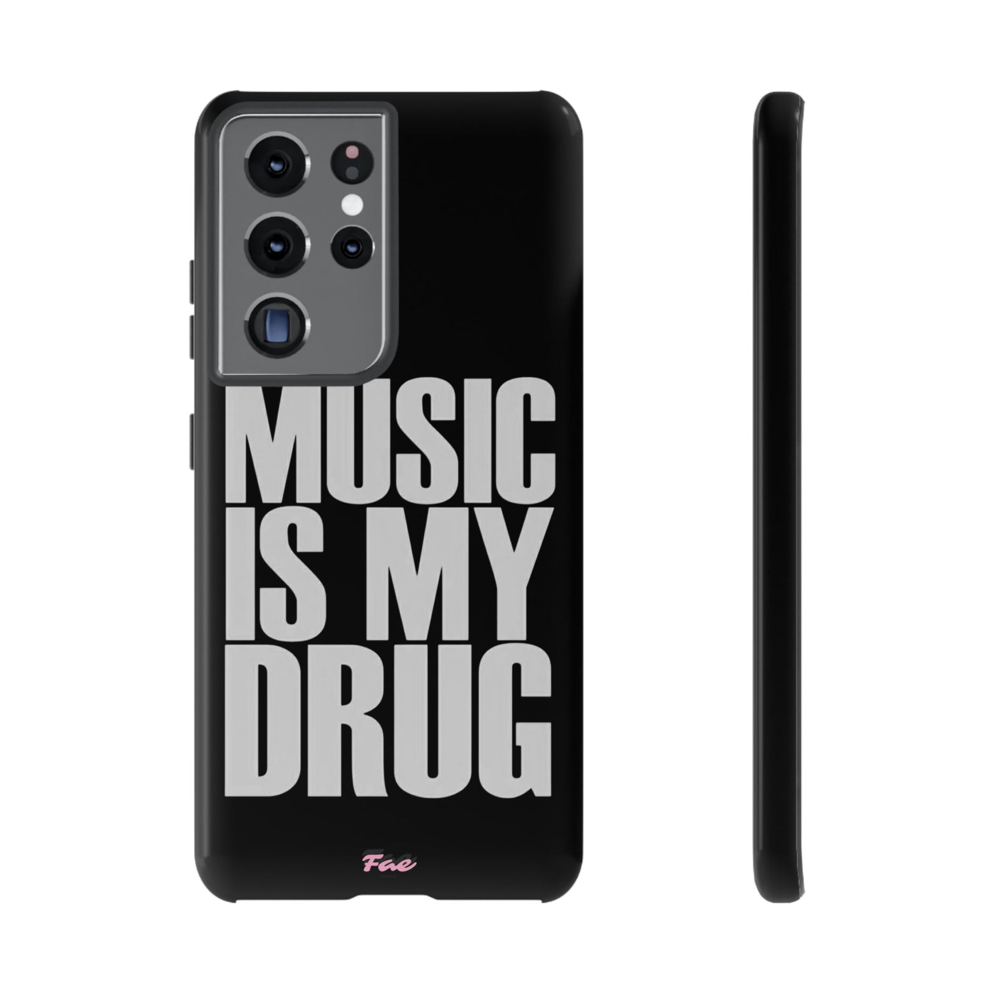 Music is my drug  case