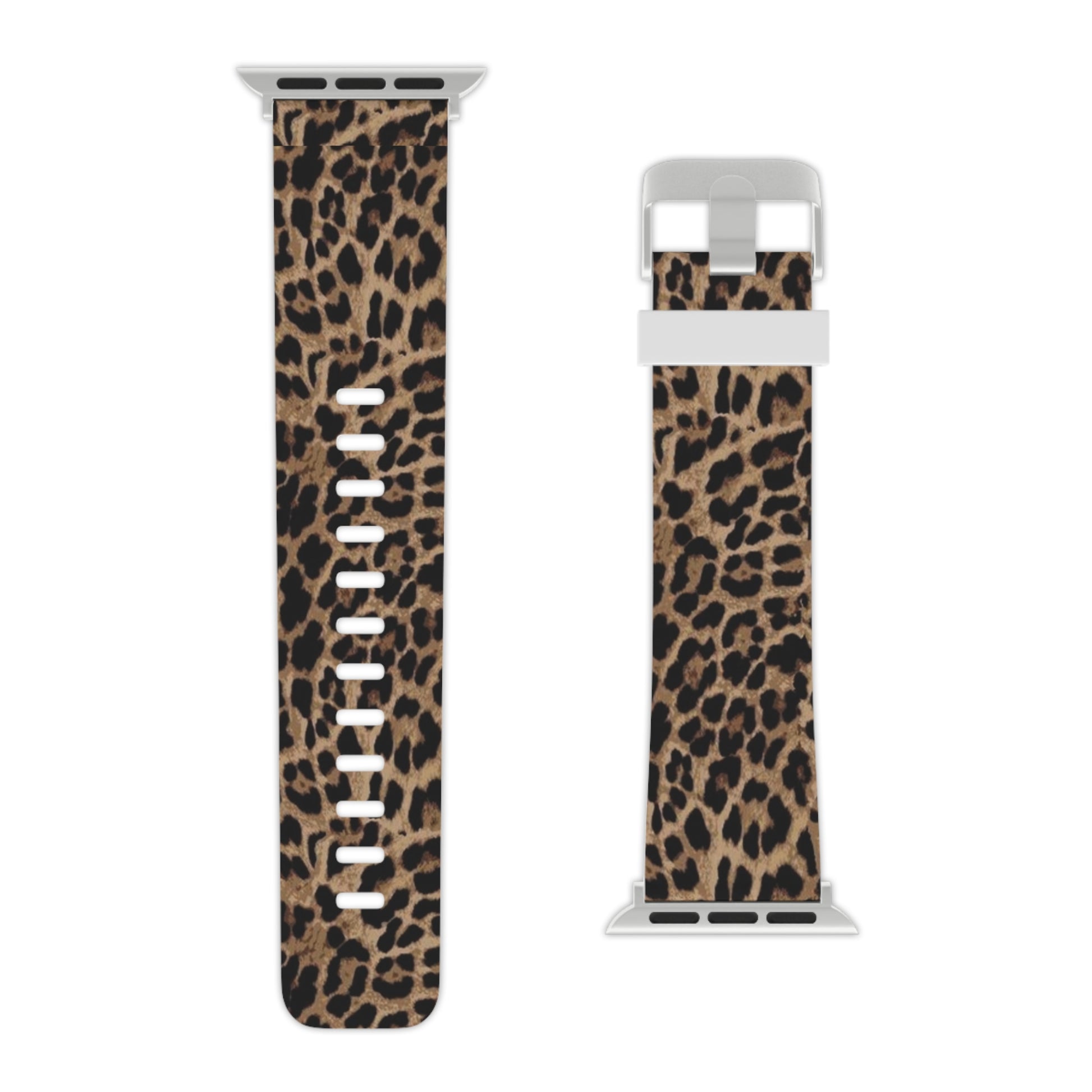 Leopard print watch band