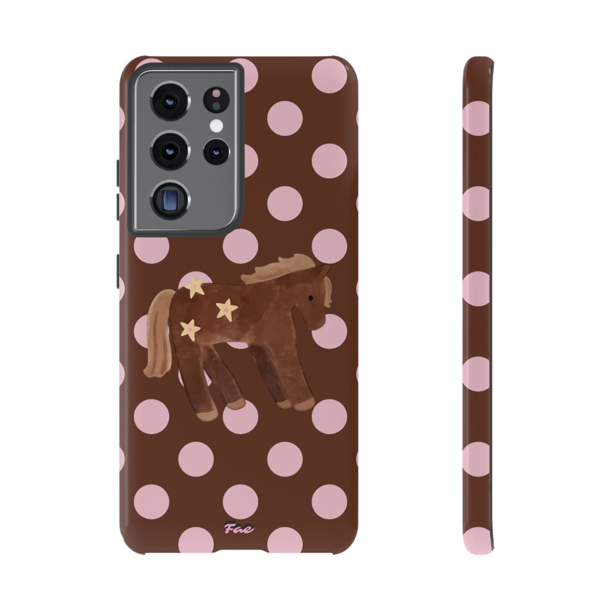 The horse year  case (brown)
