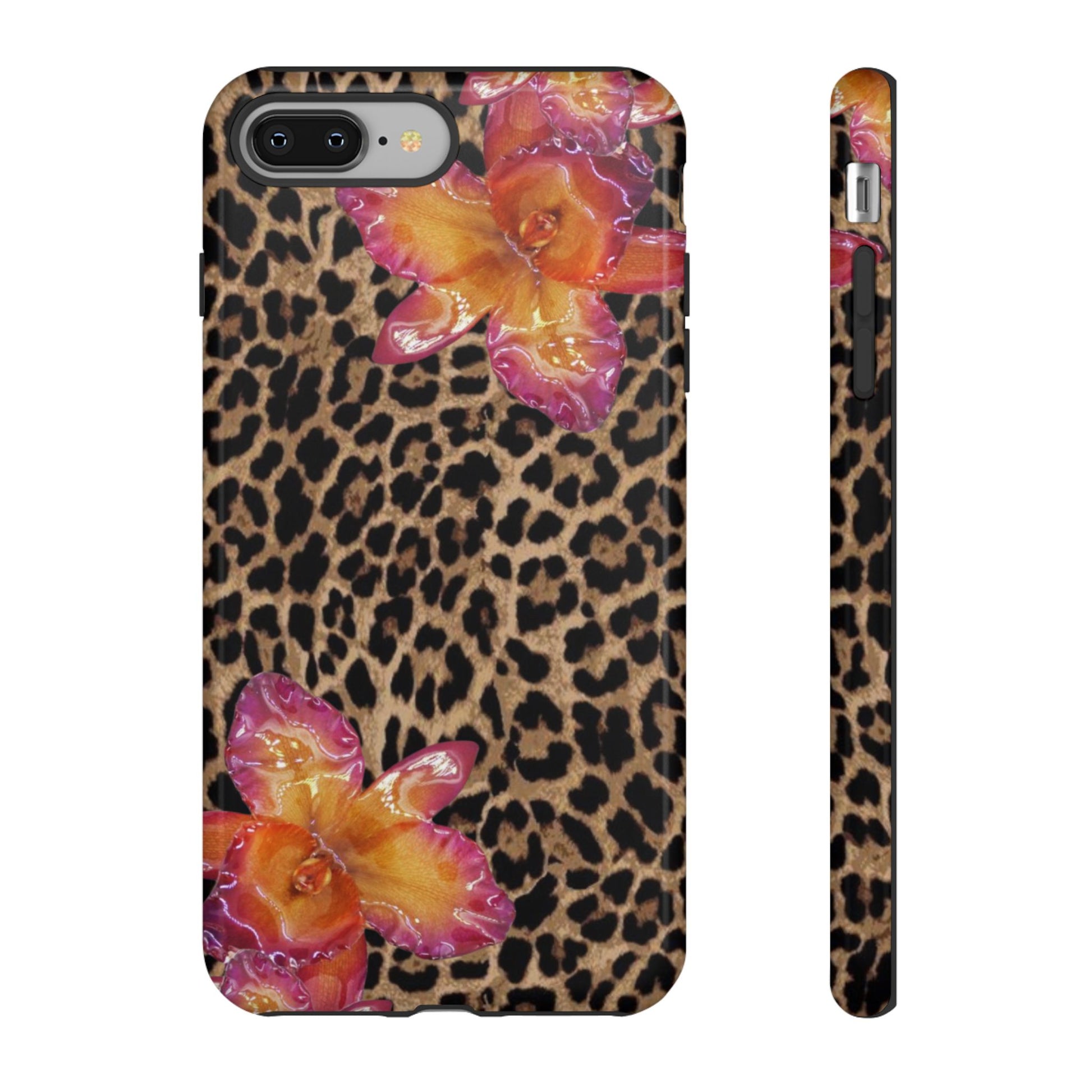 Leopard flower case