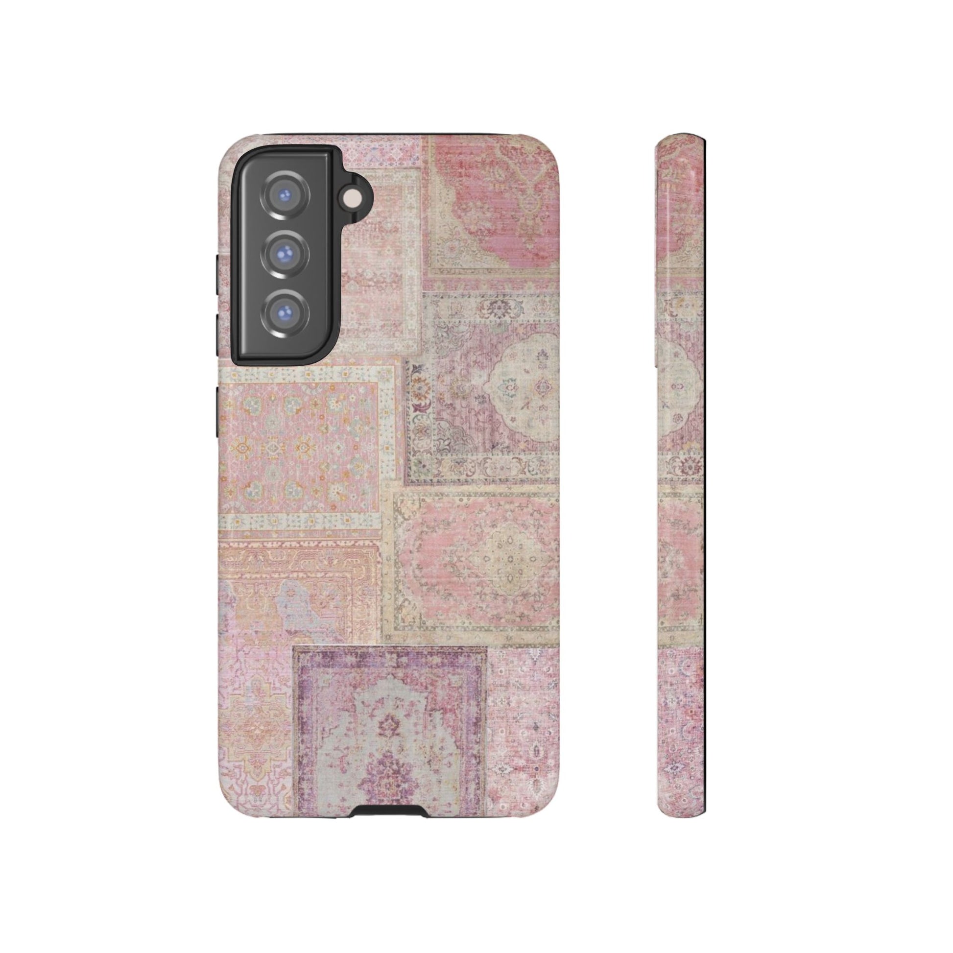Pink Persian Rug Case (collage)