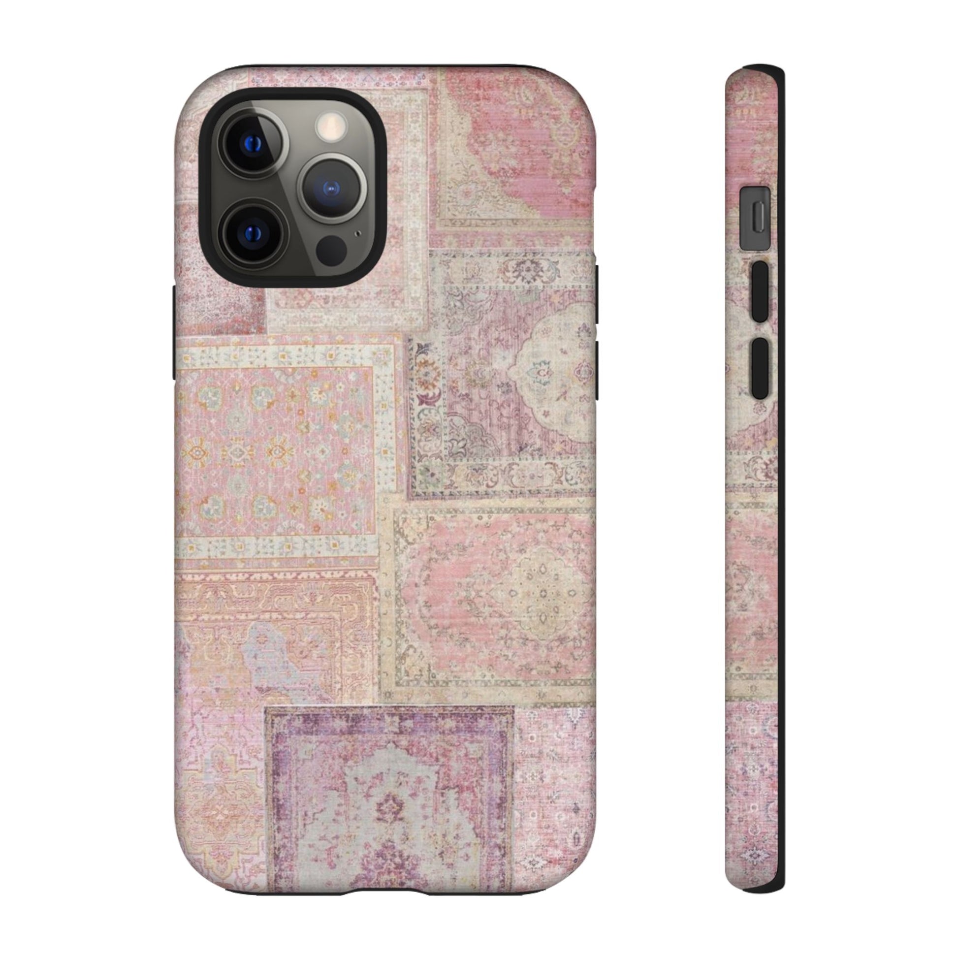 Pink Persian Rug Case (collage)
