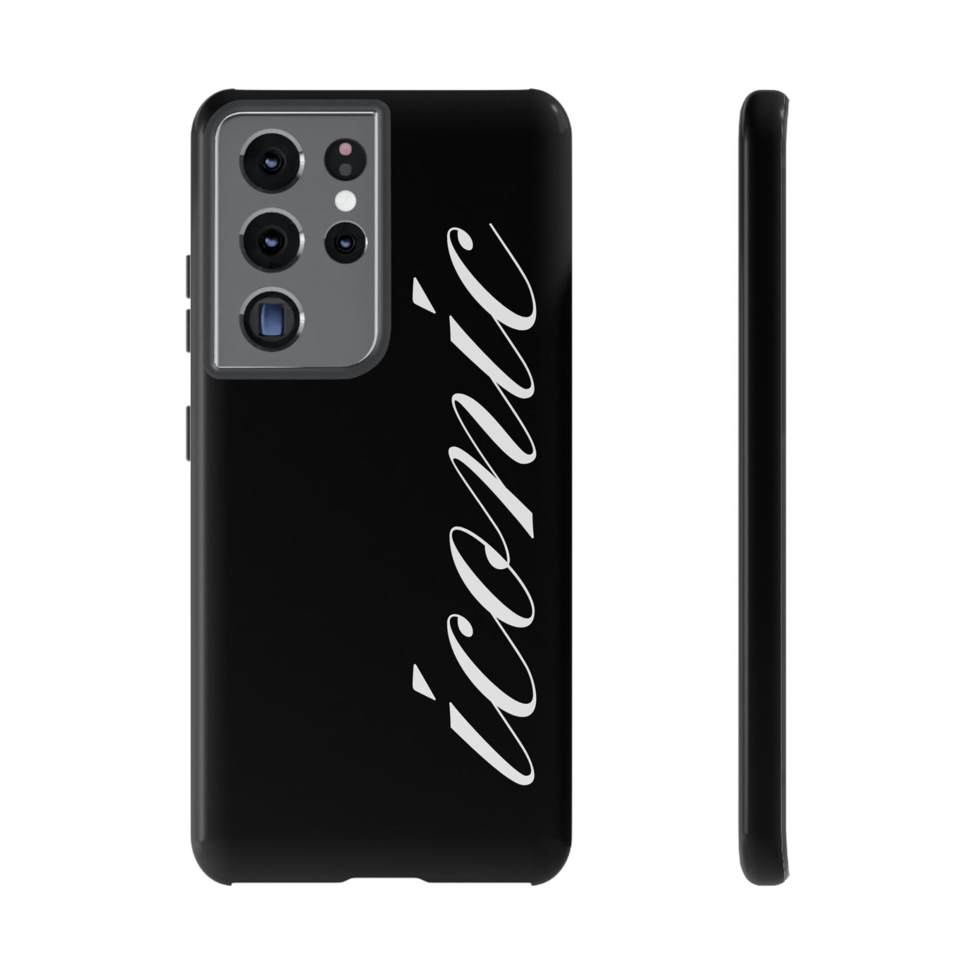 Iconic black case