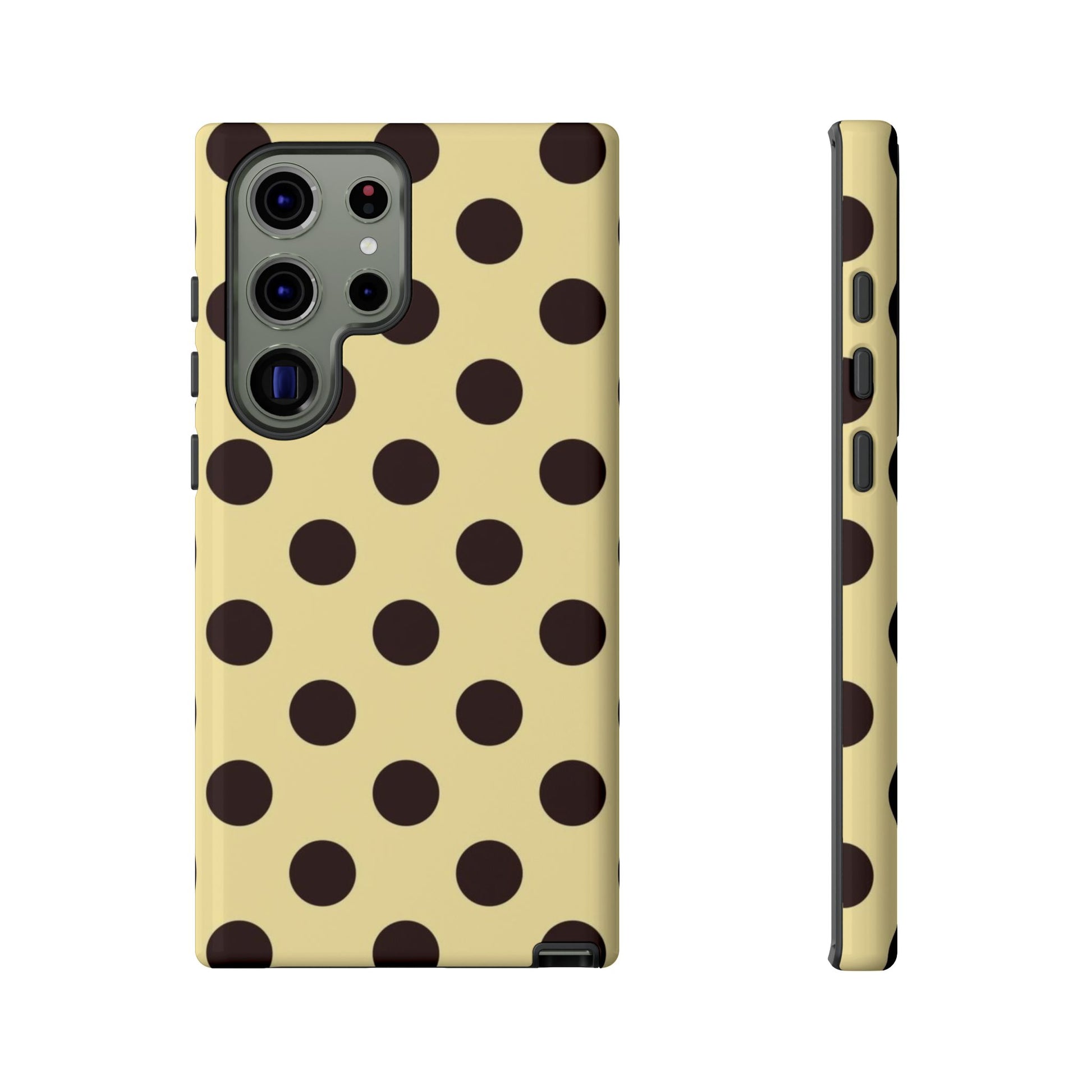 Yellow polka dot  case