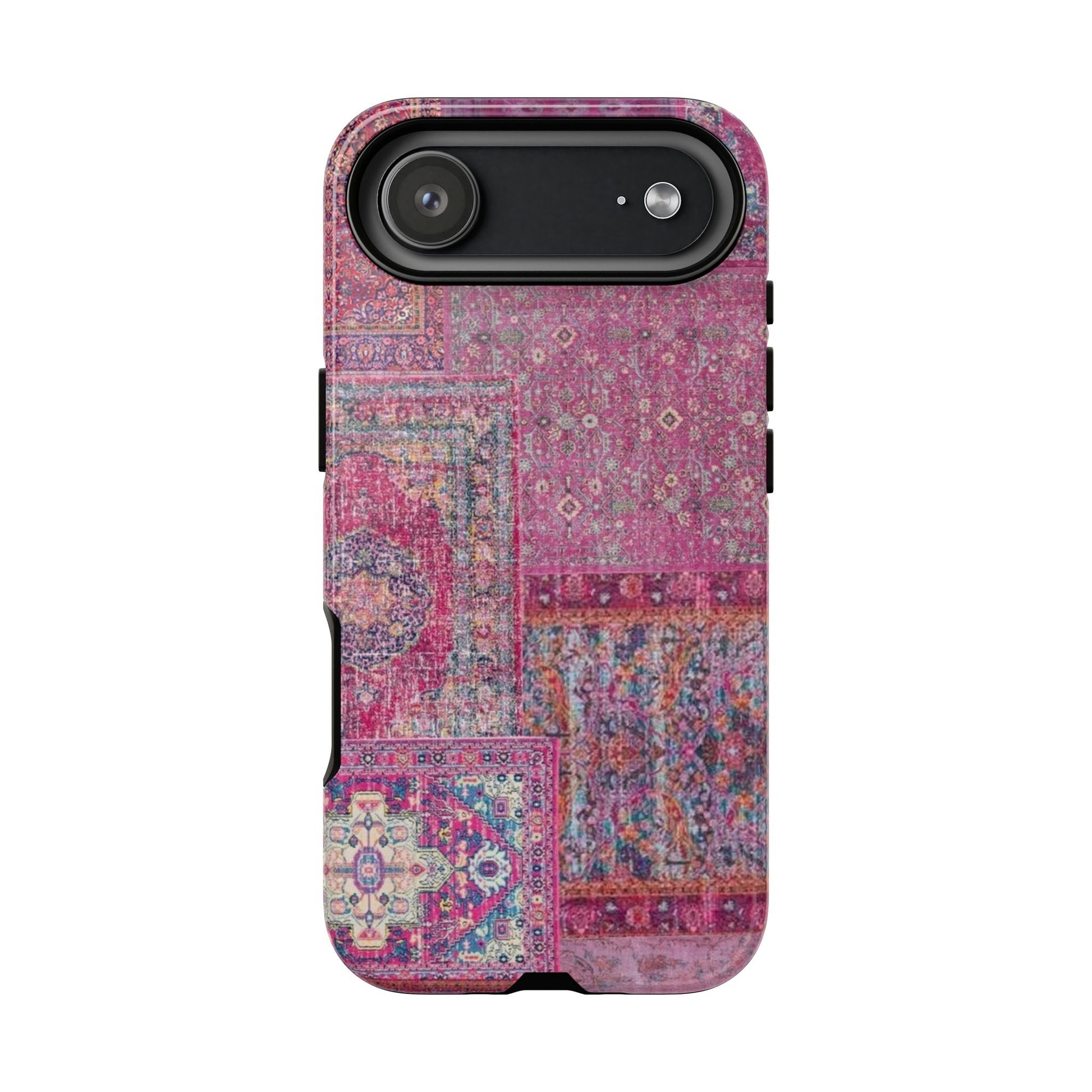 Dark Pink Persian Rug Case