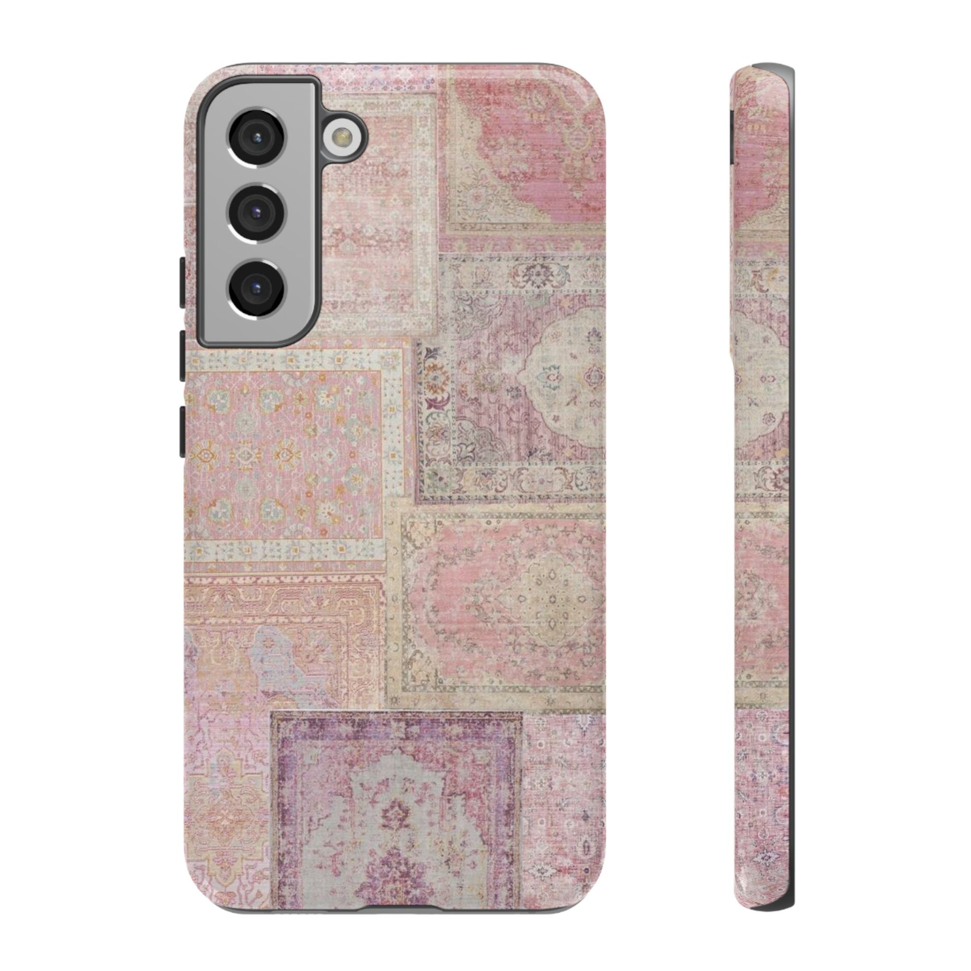 Pink Persian Rug Case (collage)