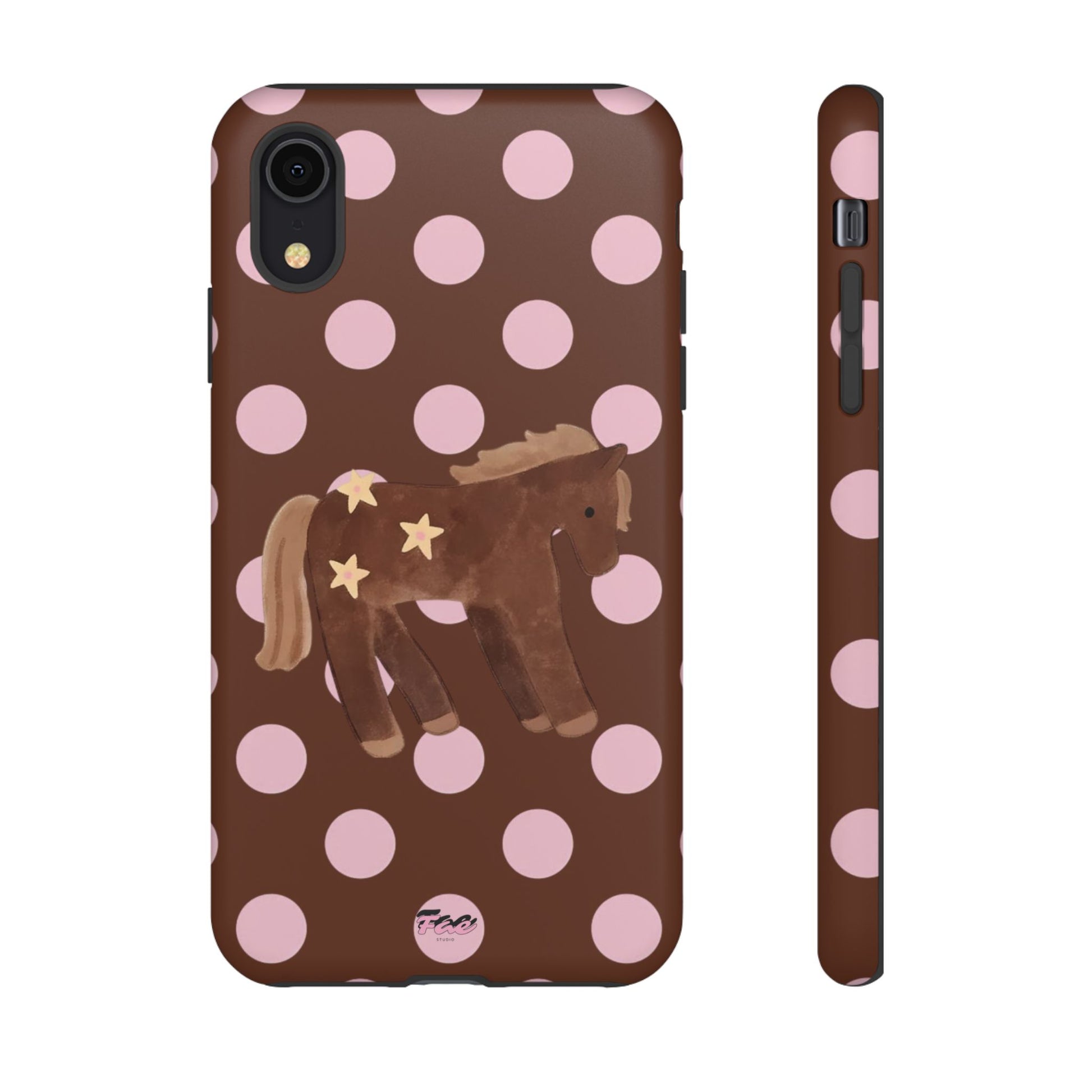 The horse year  case (brown)