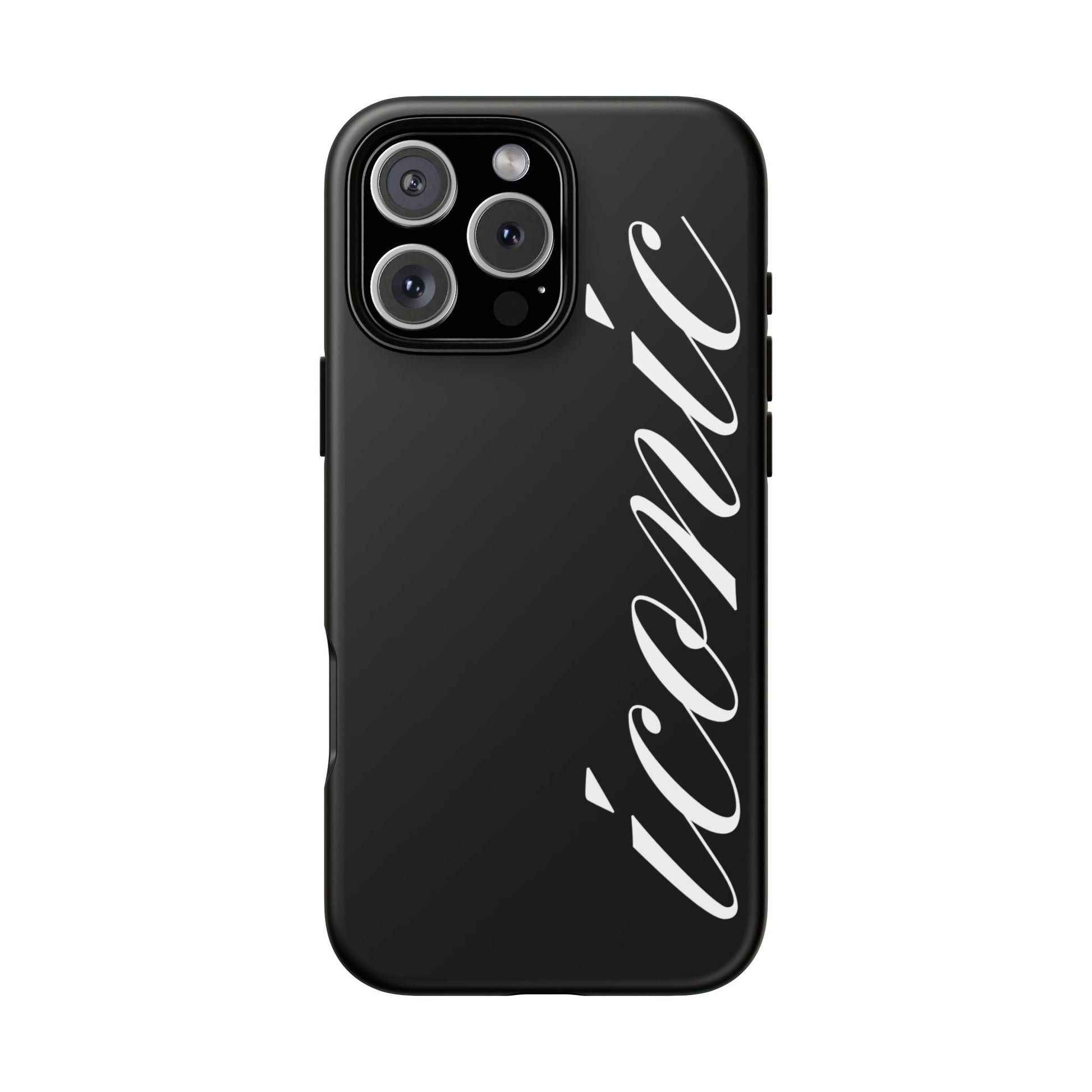 Iconic black case