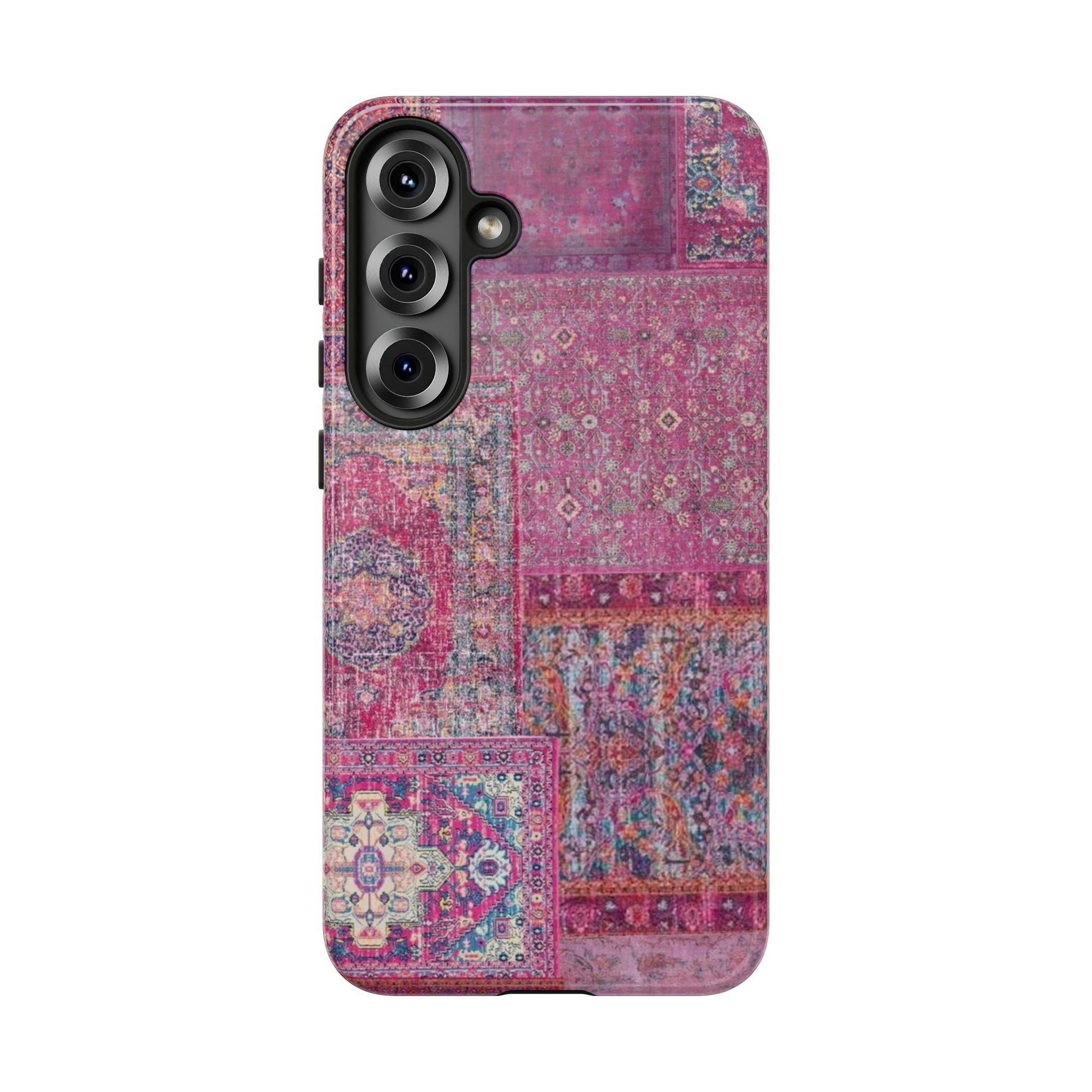 Dark Pink Persian Rug Case