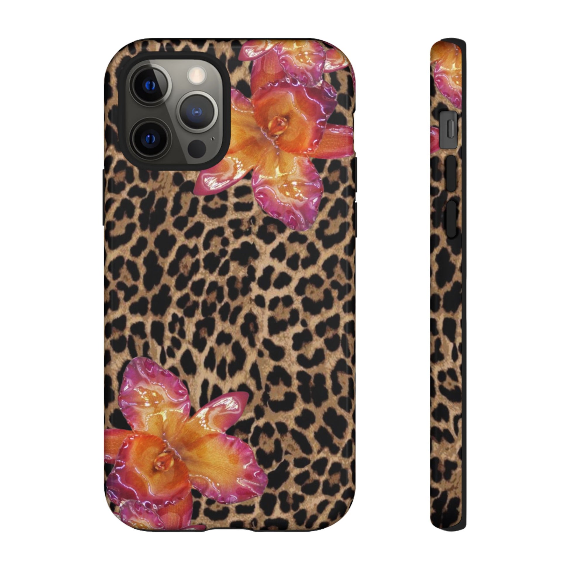 Leopard flower case