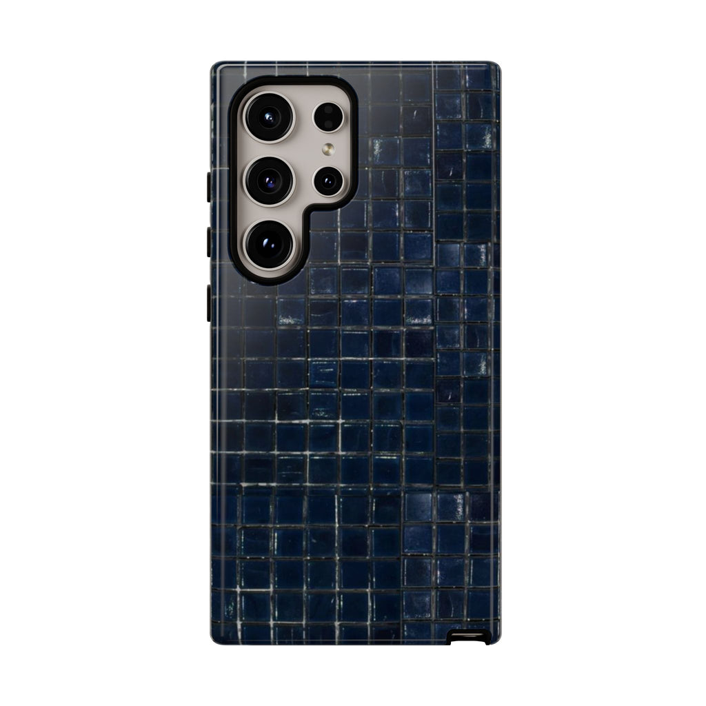 Dark Blue Mosaic Case
