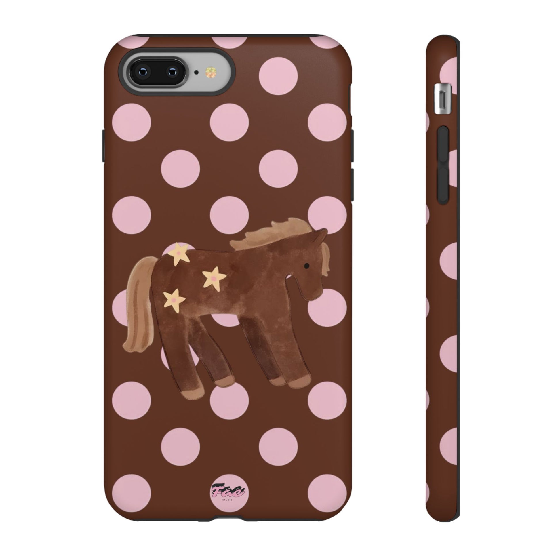 The horse year  case (brown)