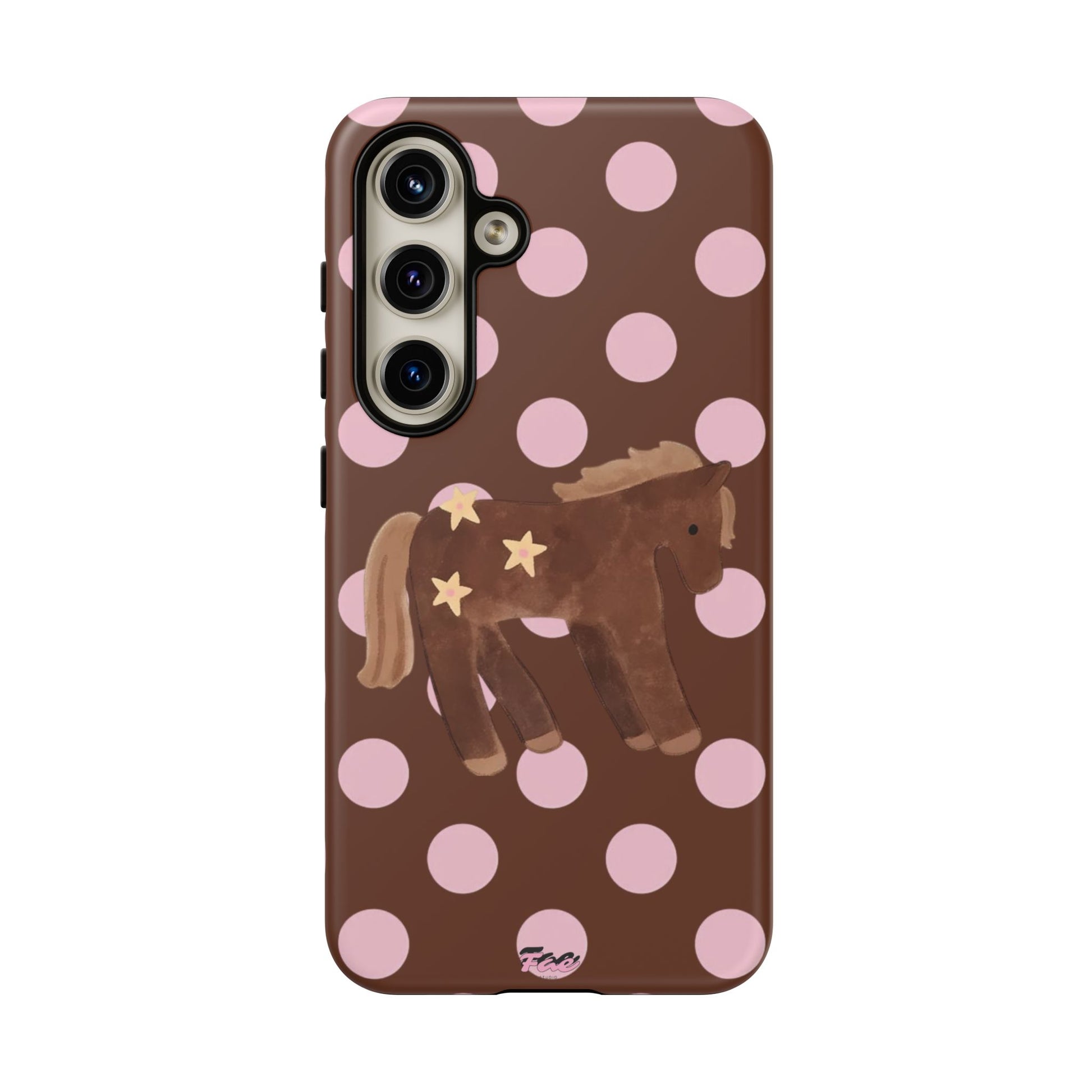 The horse year  case (brown)