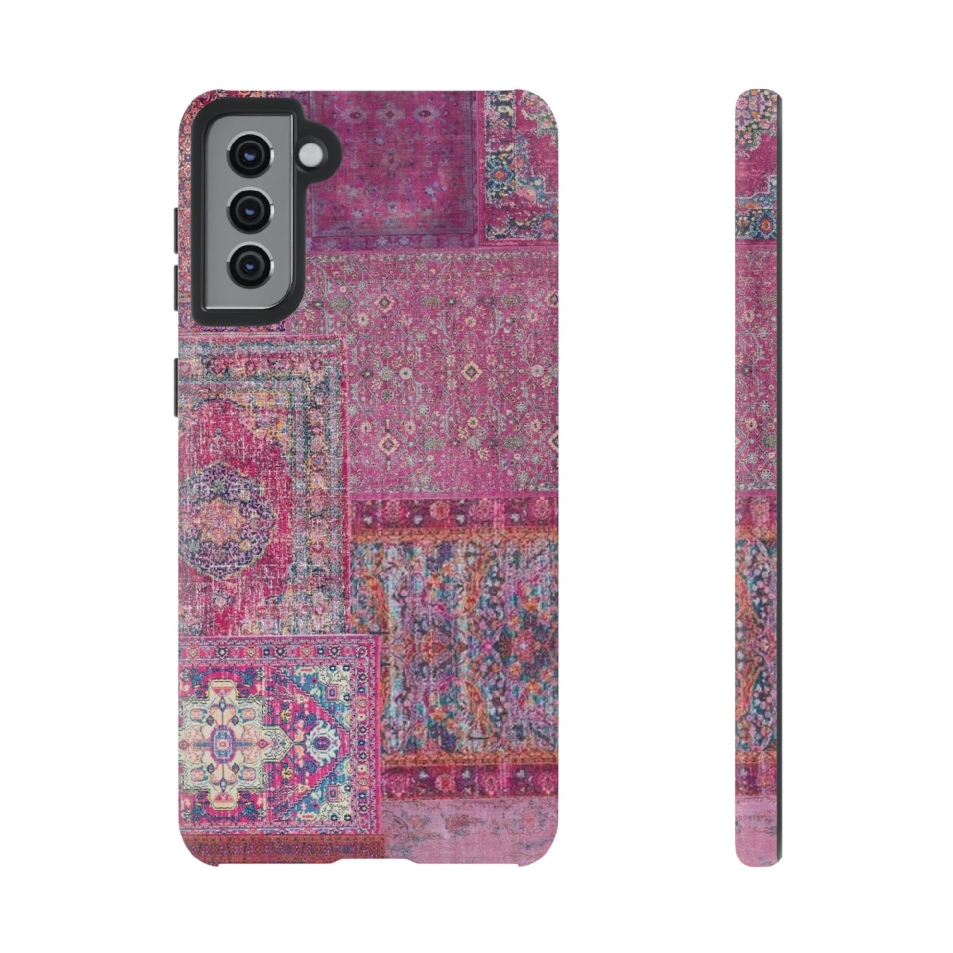 Dark Pink Persian Rug Case