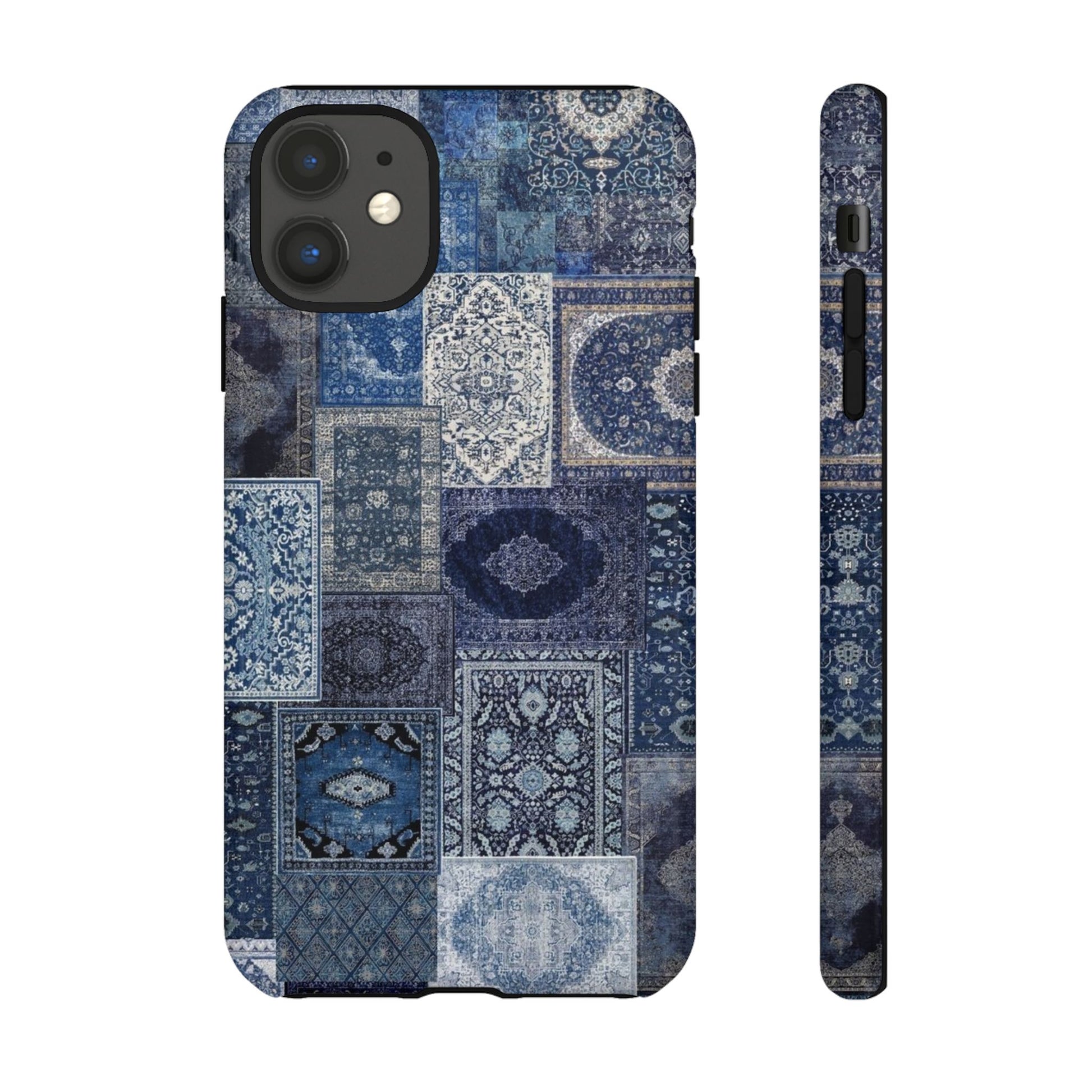Blue Persian Rug Case (collage)