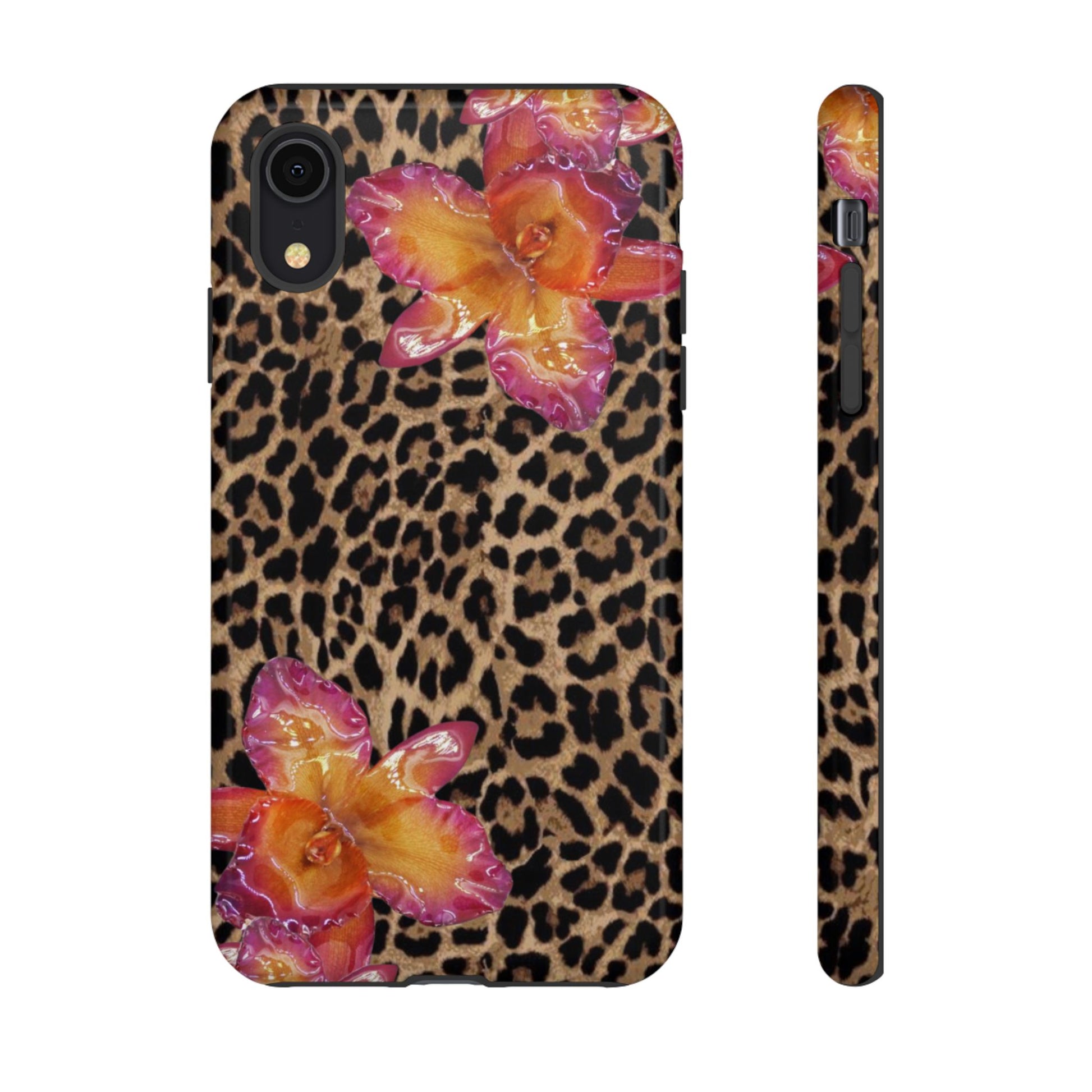 Leopard flower case