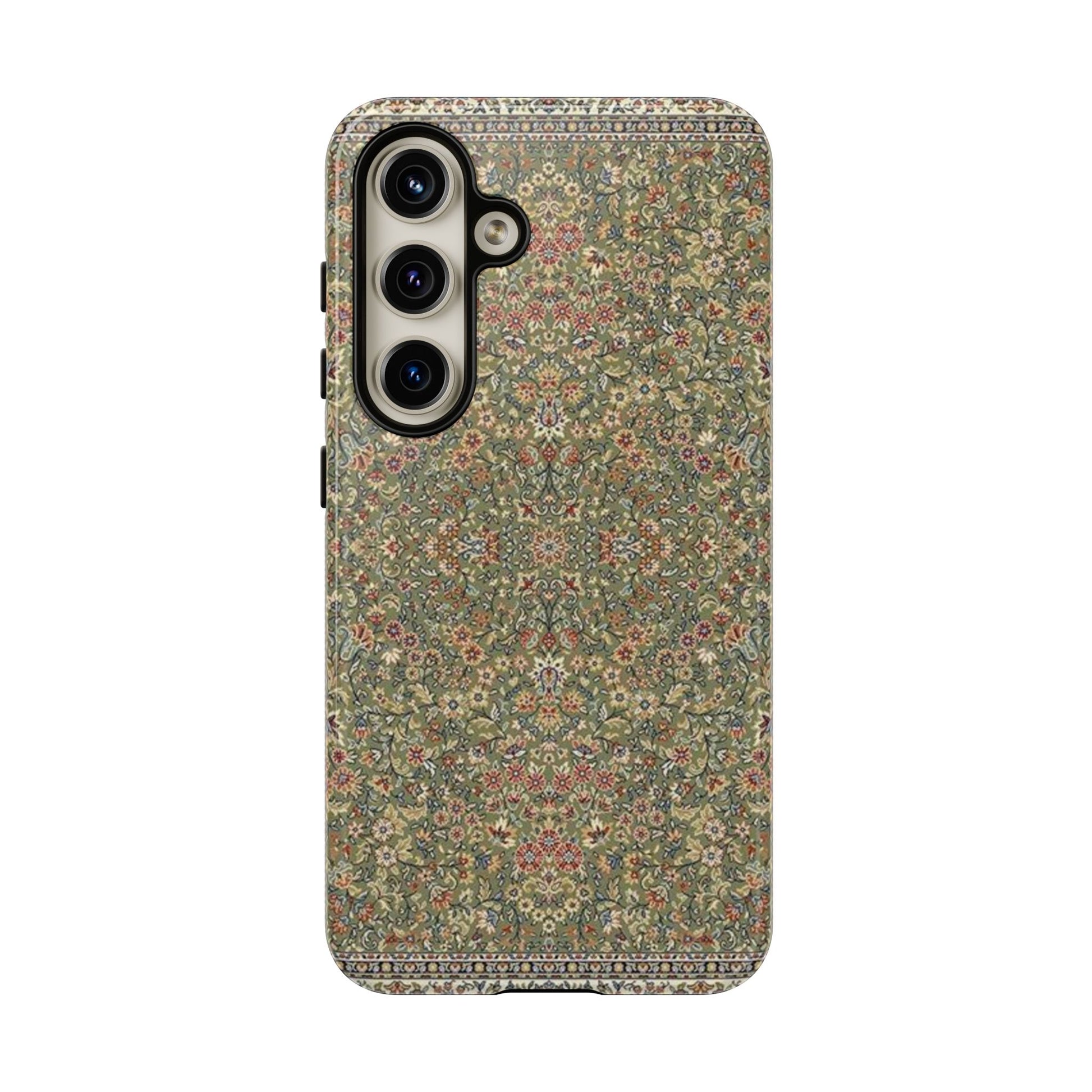 Green Persian Rug Case