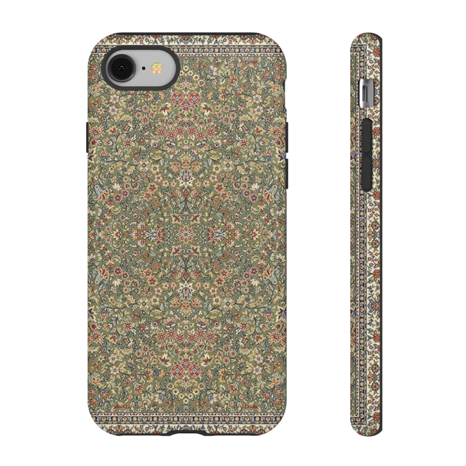 Green Persian Rug Case