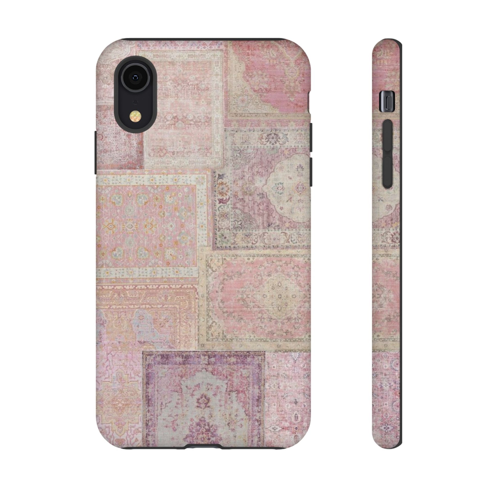 Pink Persian Rug Case (collage)