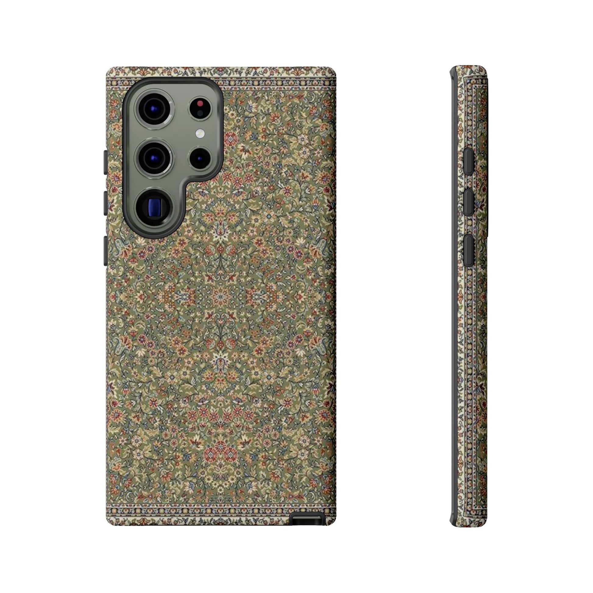 Green Persian Rug Case