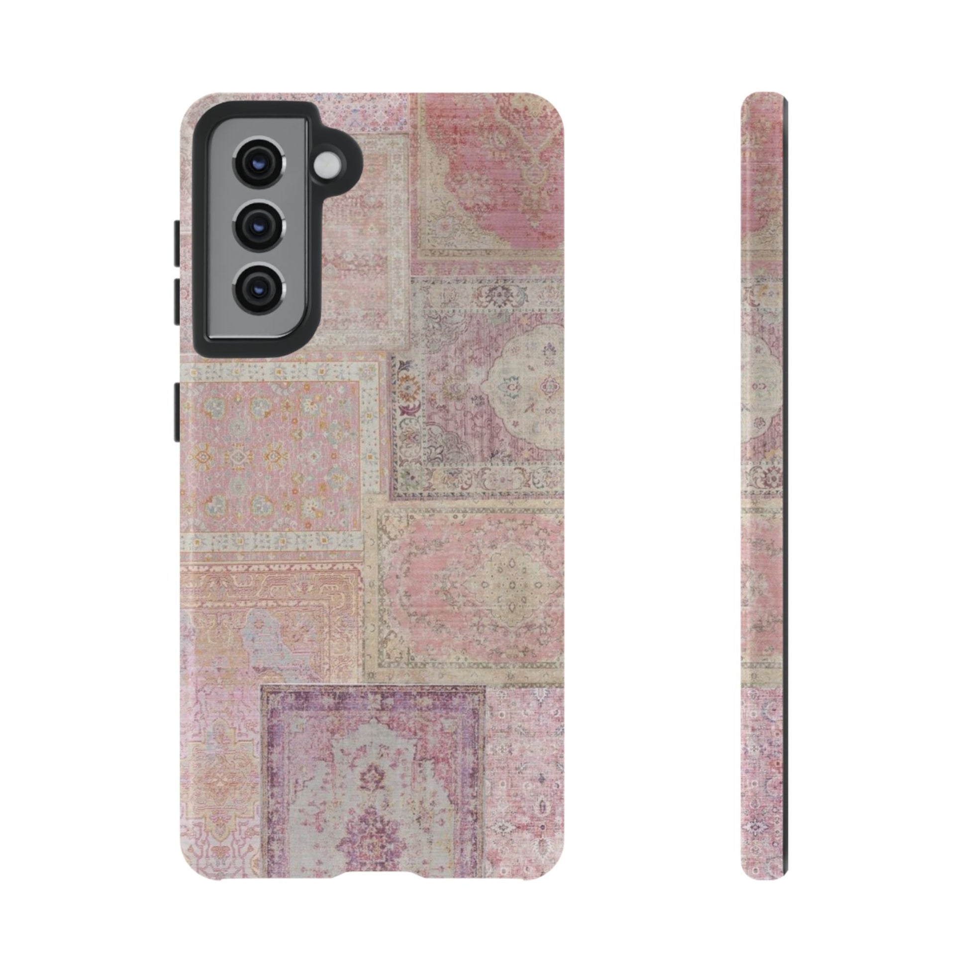 Pink Persian Rug Case (collage)
