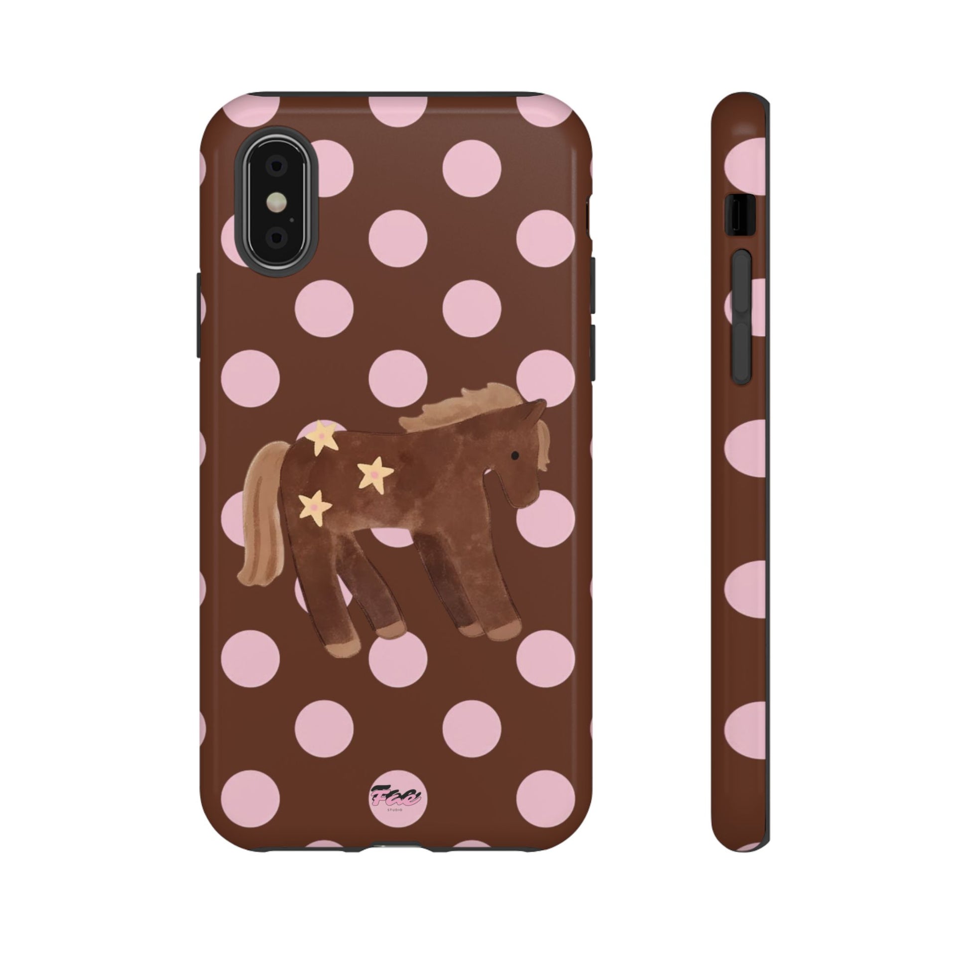 The horse year  case (brown)
