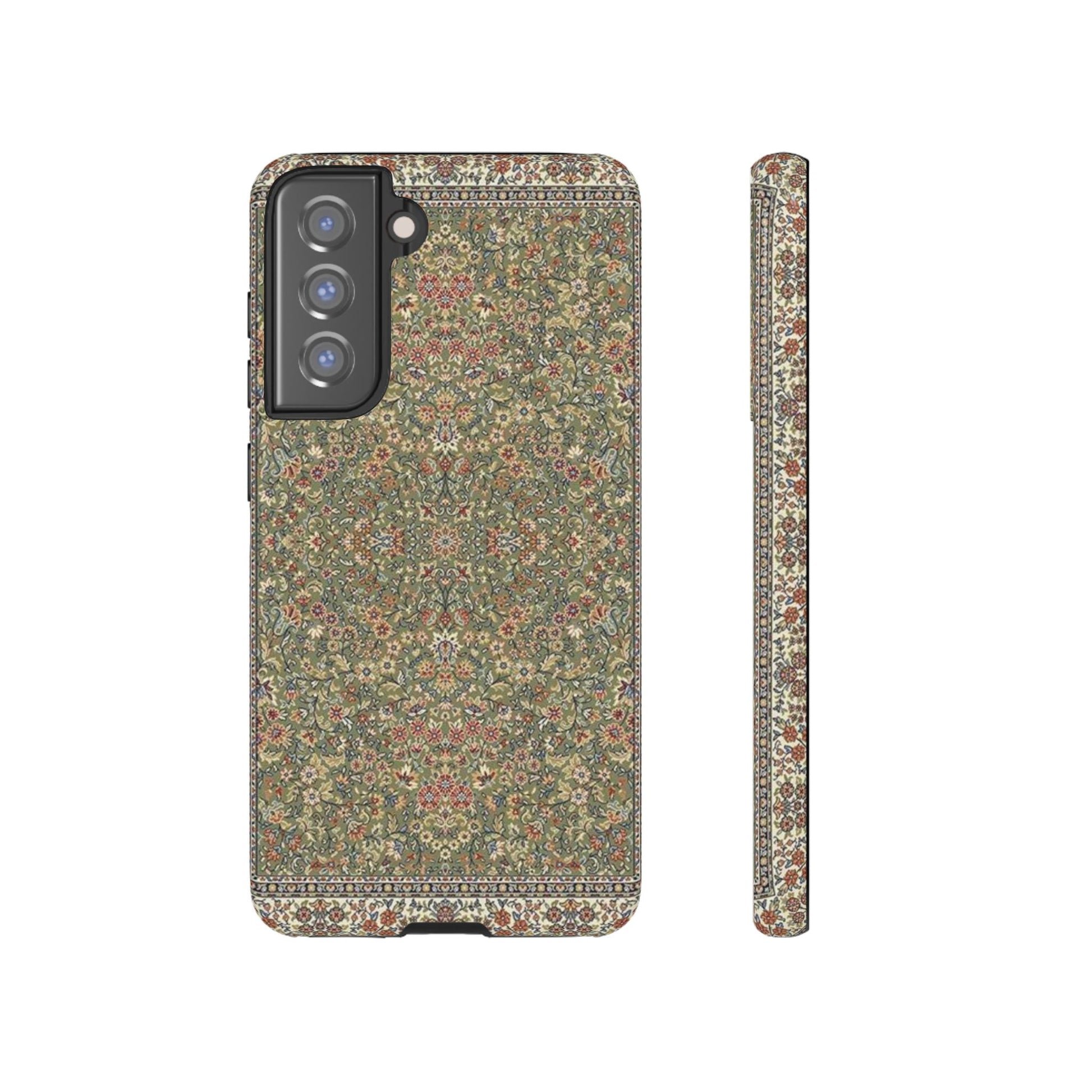 Green Persian Rug Case