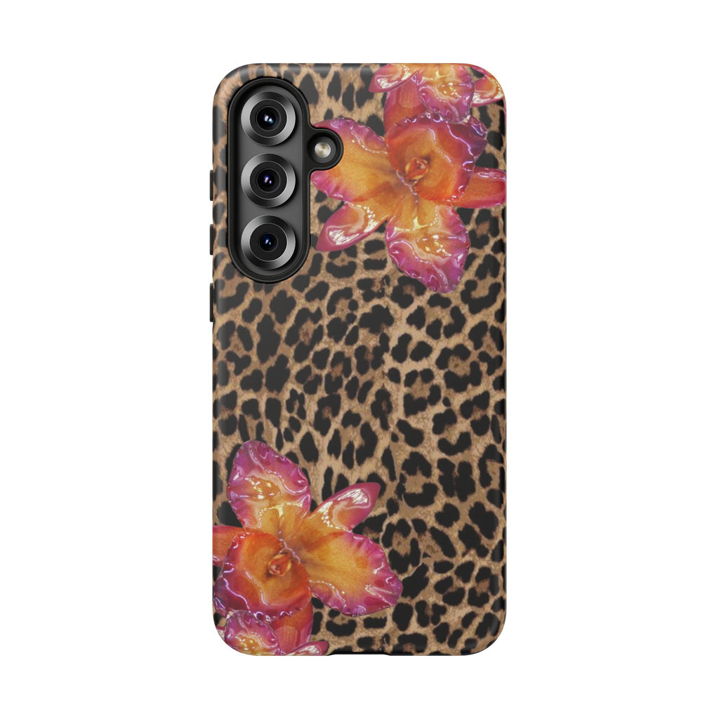 Leopard flower case