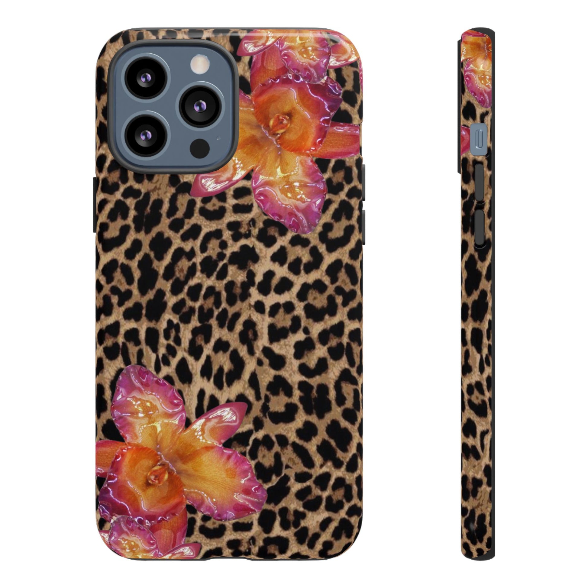 Leopard flower case