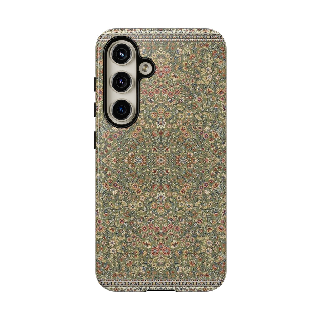 Green Persian Rug Case