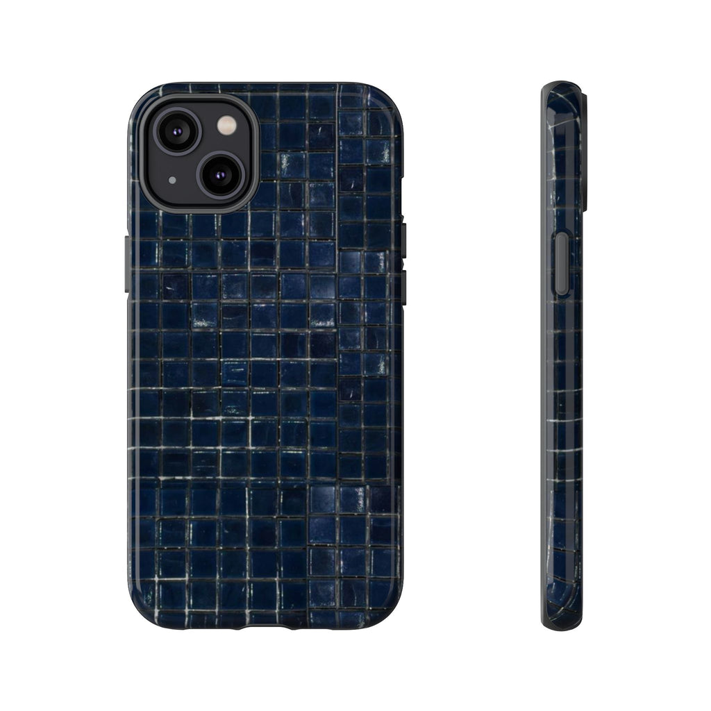 Dark Blue Mosaic Case