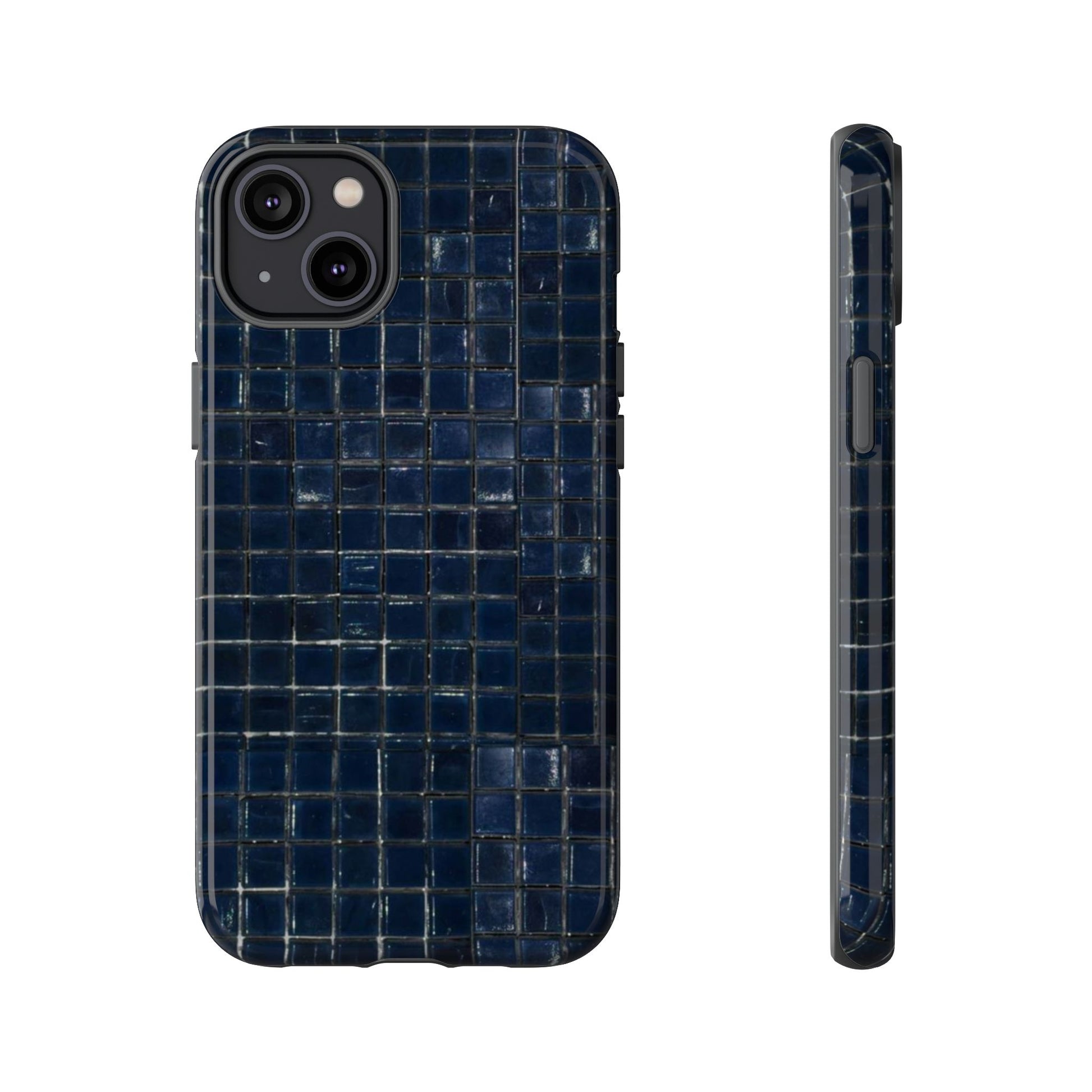 Dark Blue Mosaic Case