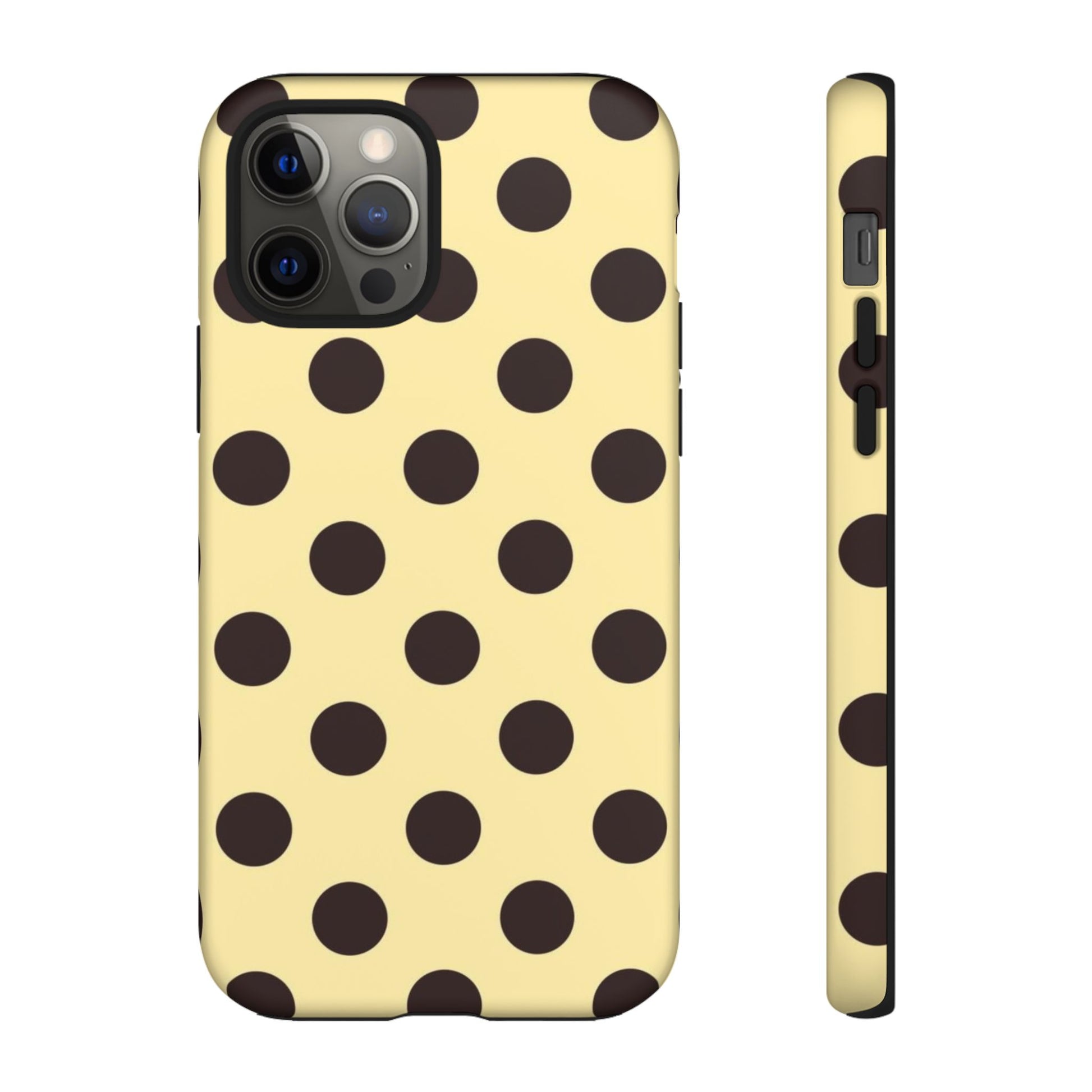 Yellow polka dot  case