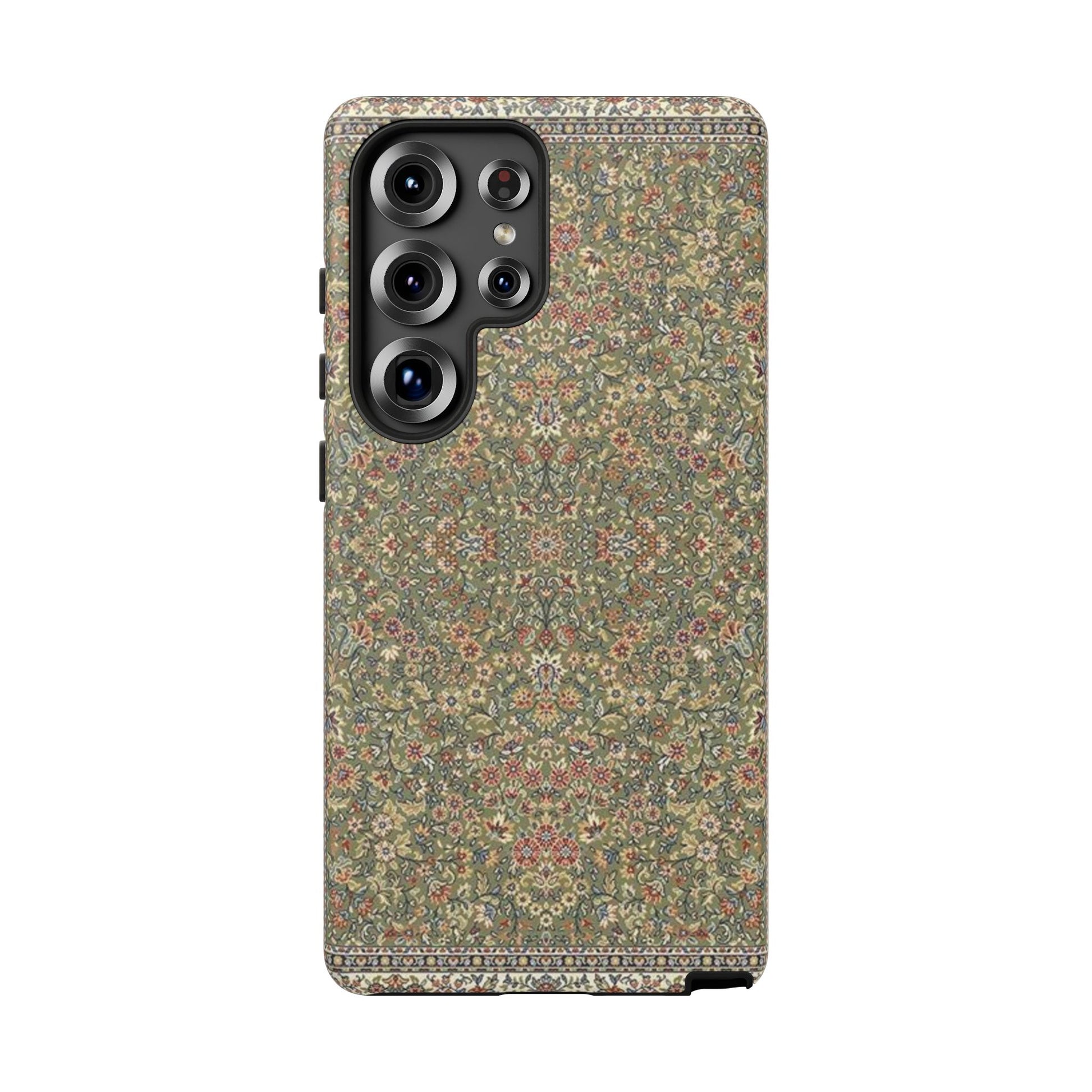 Green Persian Rug Case