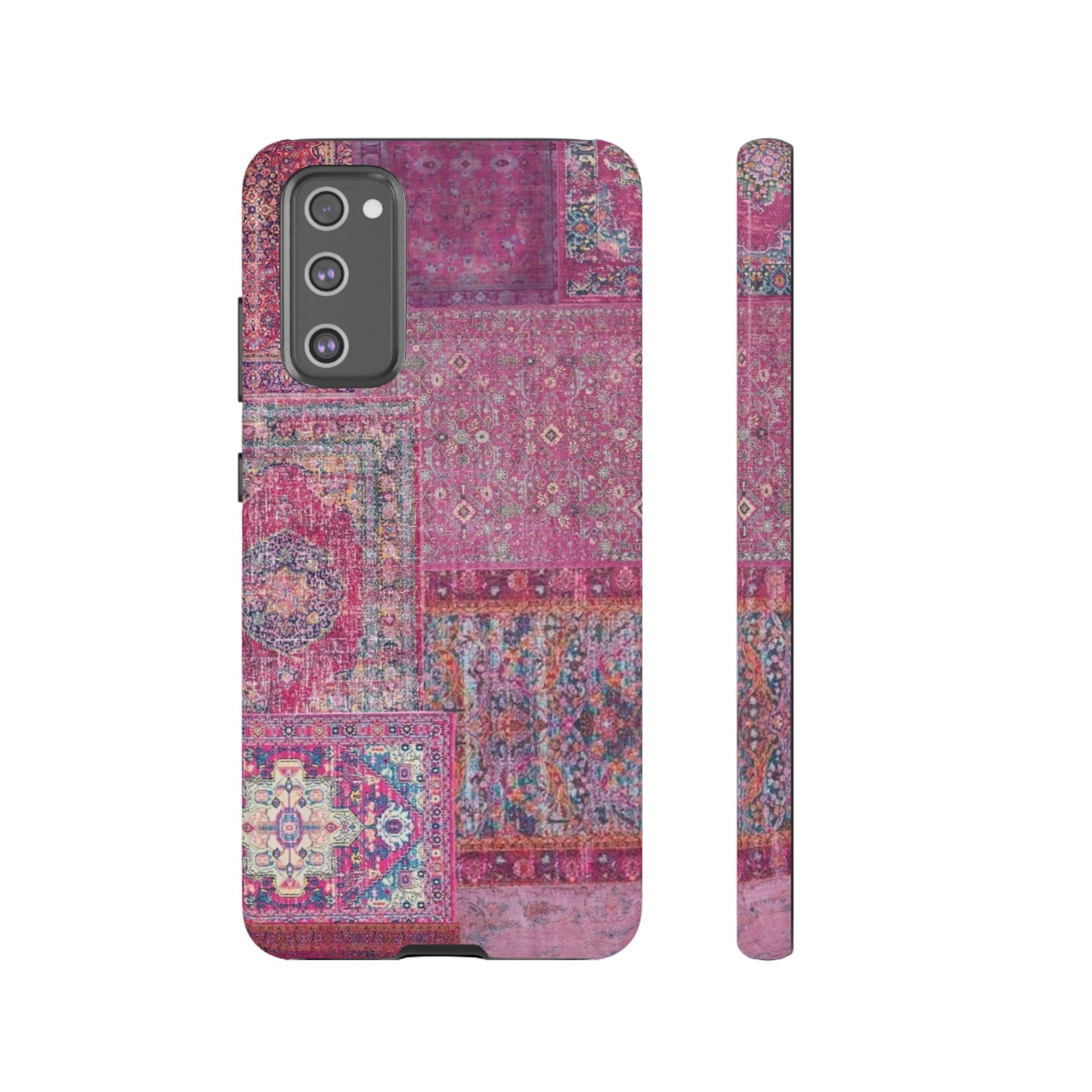 Dark Pink Persian Rug Case