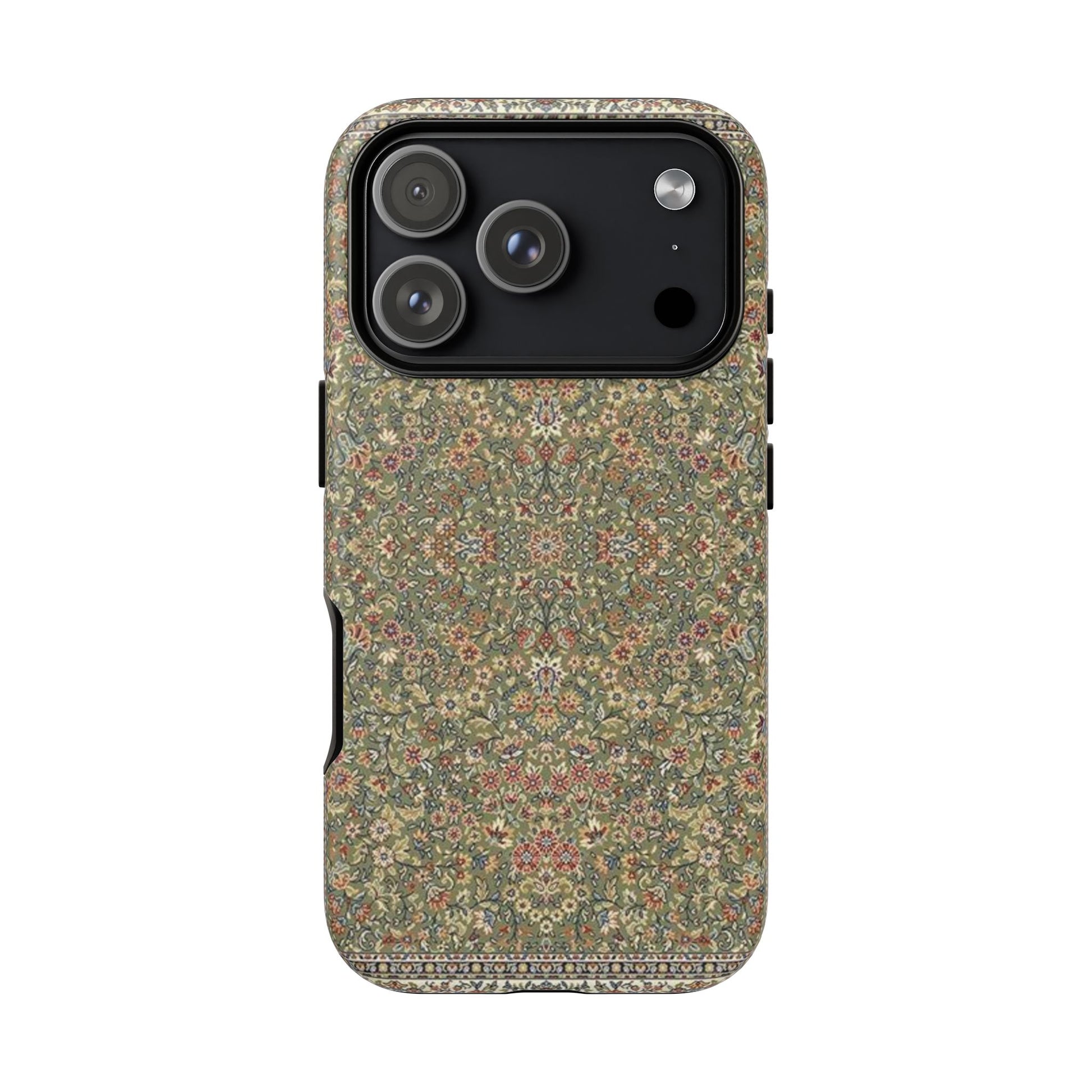 Green Persian Rug Case