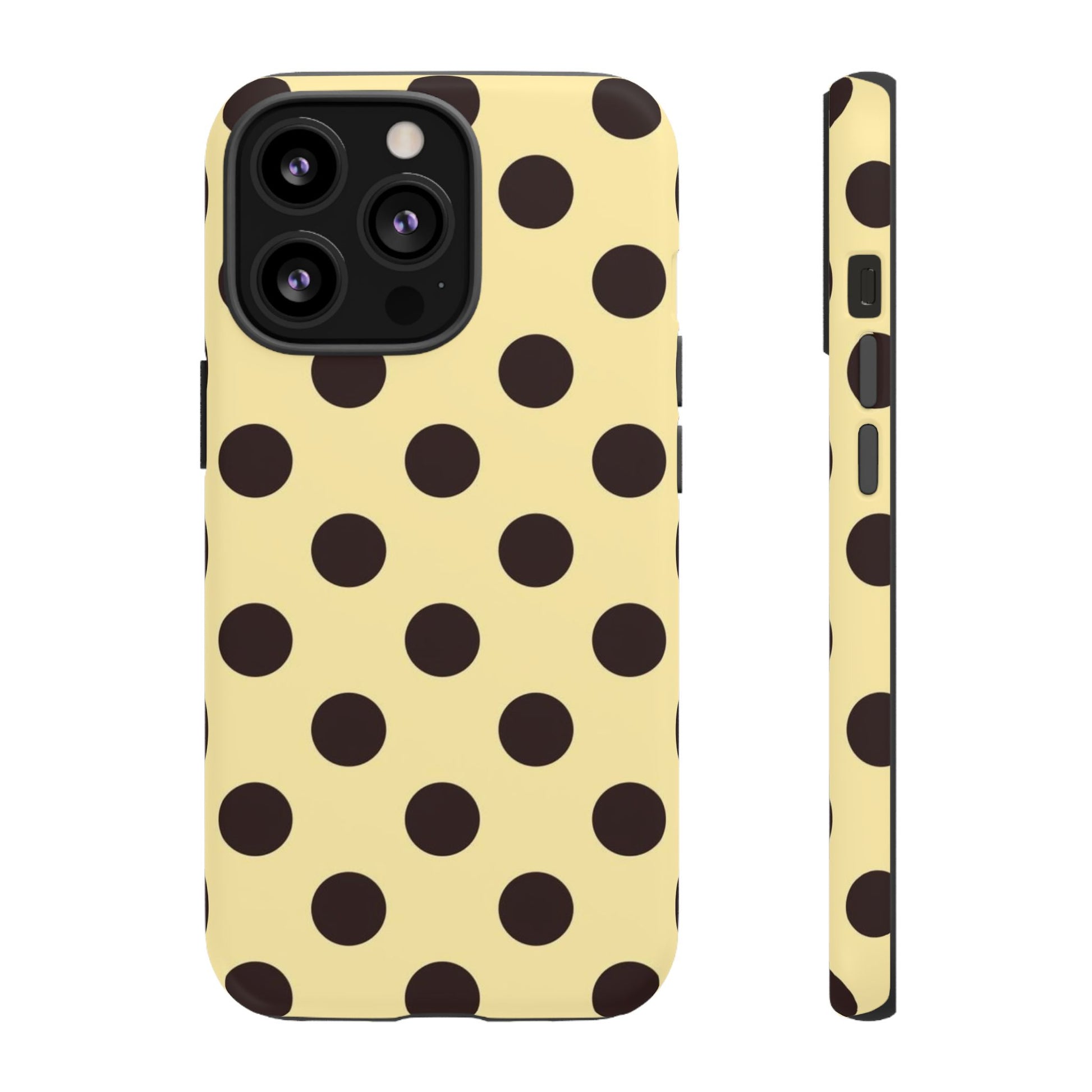 Yellow polka dot  case