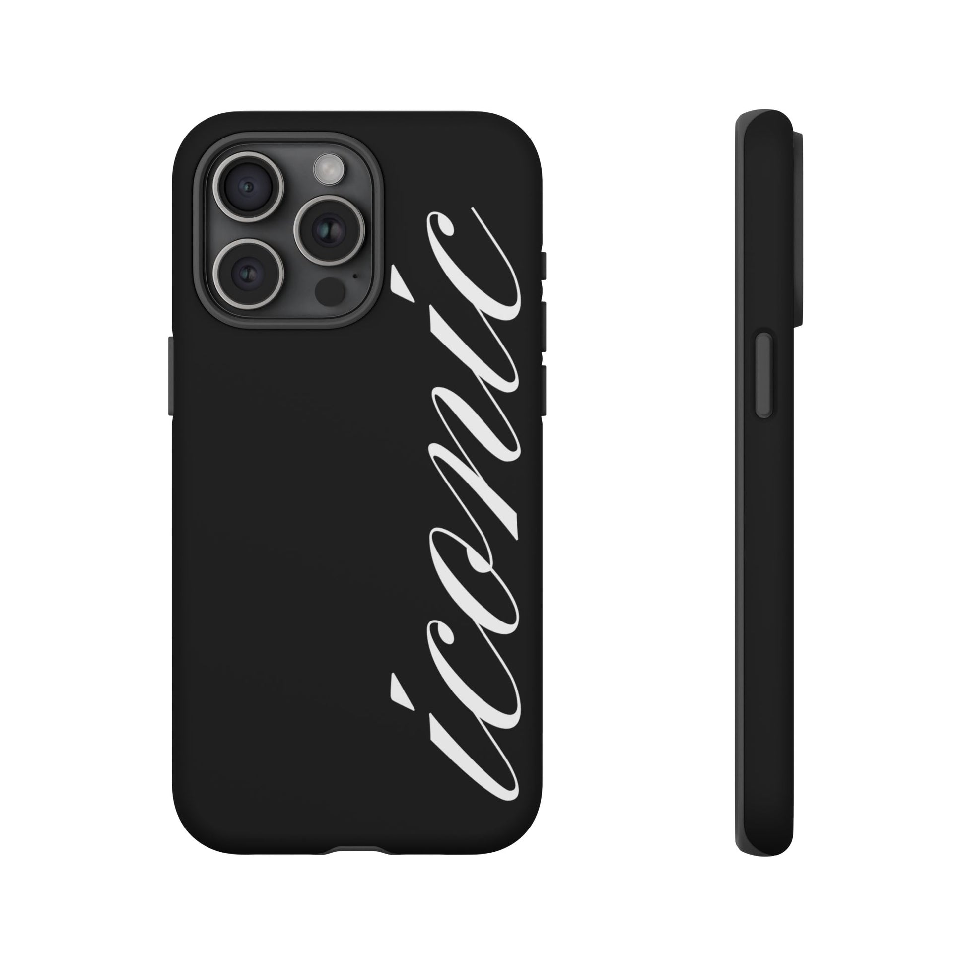 Iconic black case