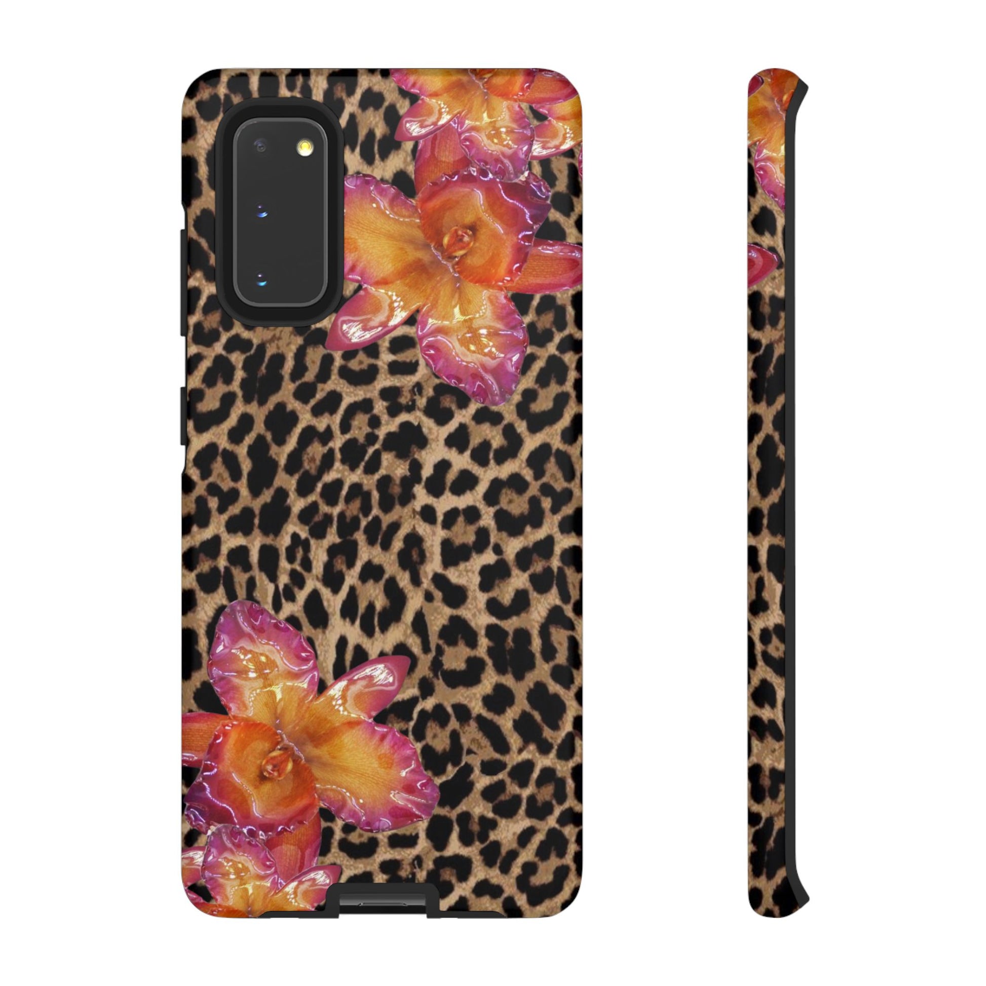 Leopard flower case
