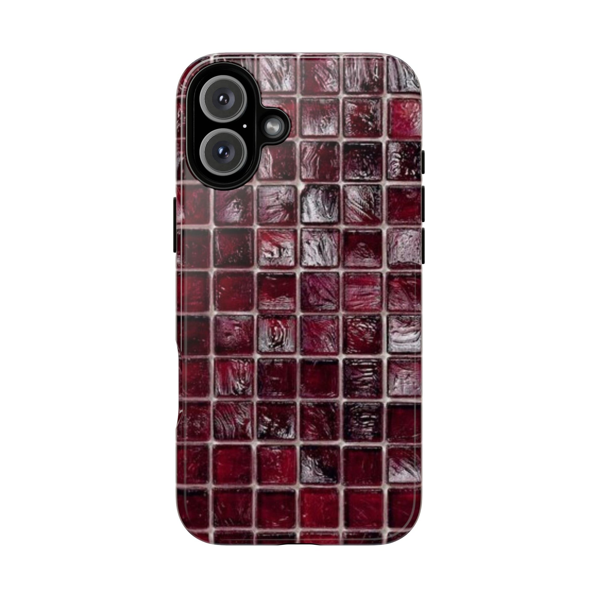Red Mosaic Case
