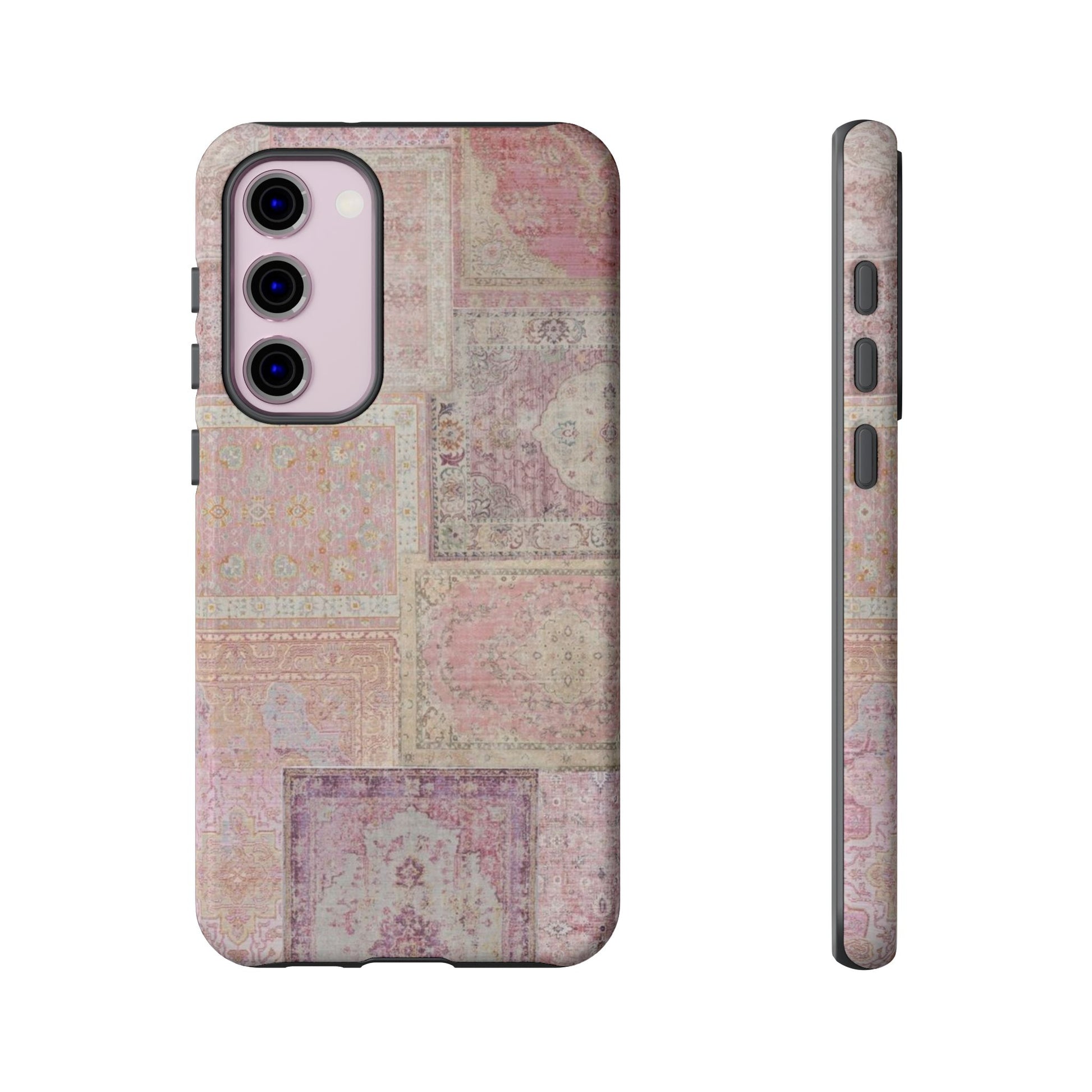 Pink Persian Rug Case (collage)