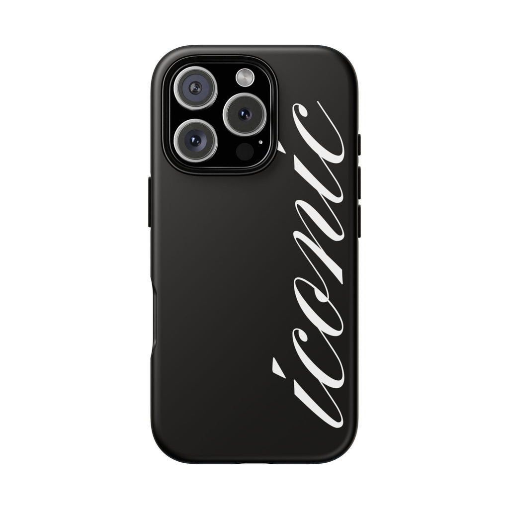 Iconic black case