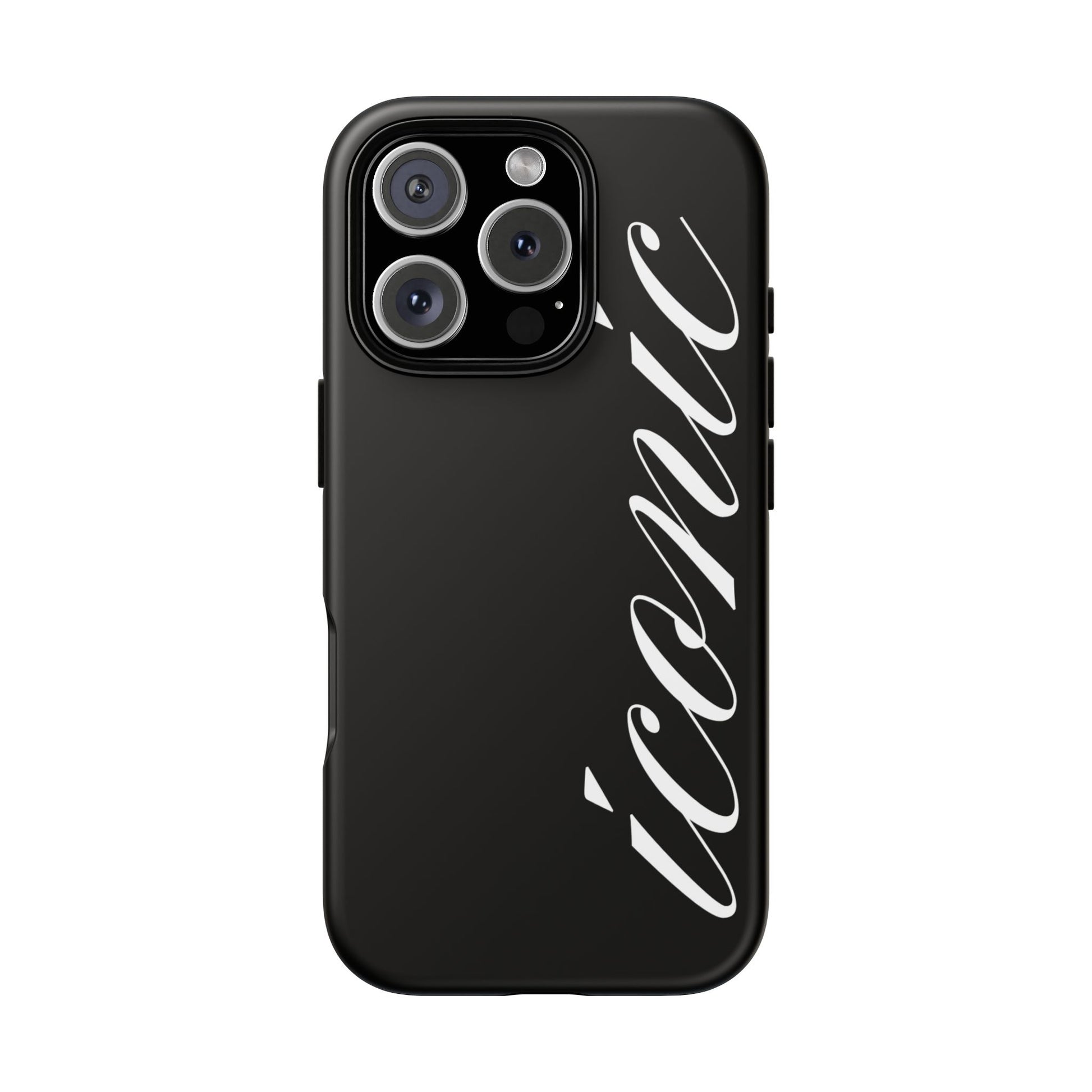 Iconic black case