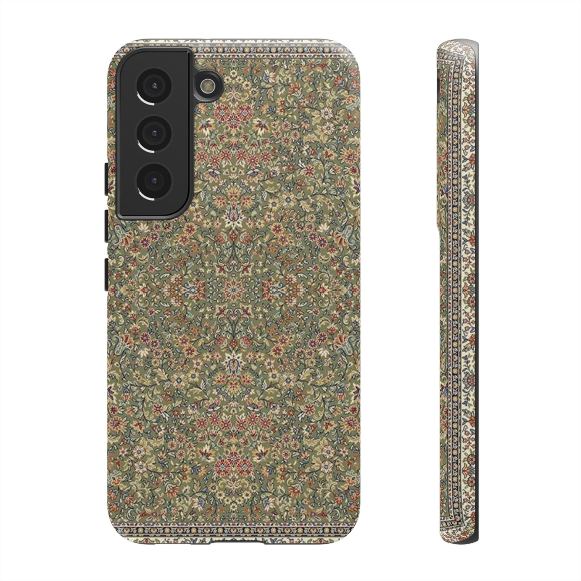 Green Persian Rug Case