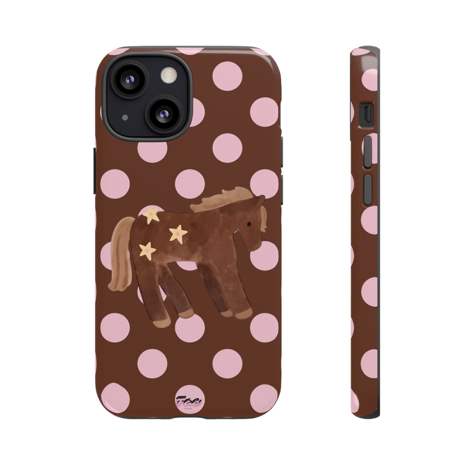 The horse year  case (brown)